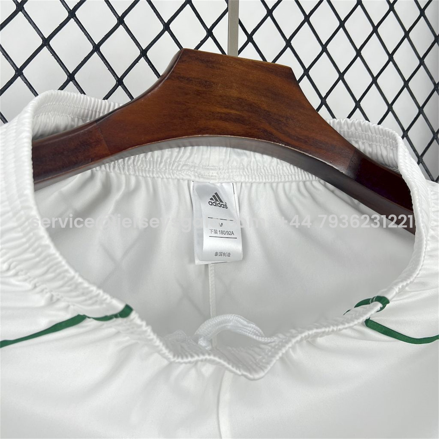 JerseysGala.com | Celtic 25-26 Home White Shorts - Fans Version -Customize Name, Number and Patch | Worldwide Shipping