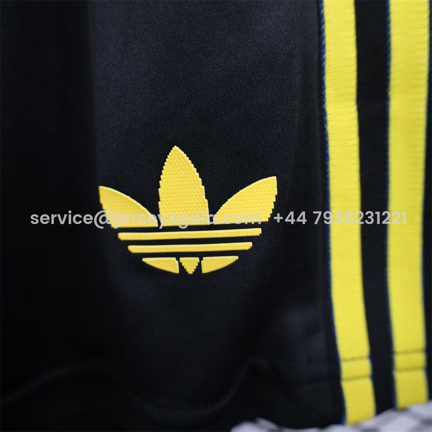 JerseysGala.com | Manchester United 25-26 Third Black Shorts - Player Version -Customize Name, Number and Patch | Worldwide Shipping