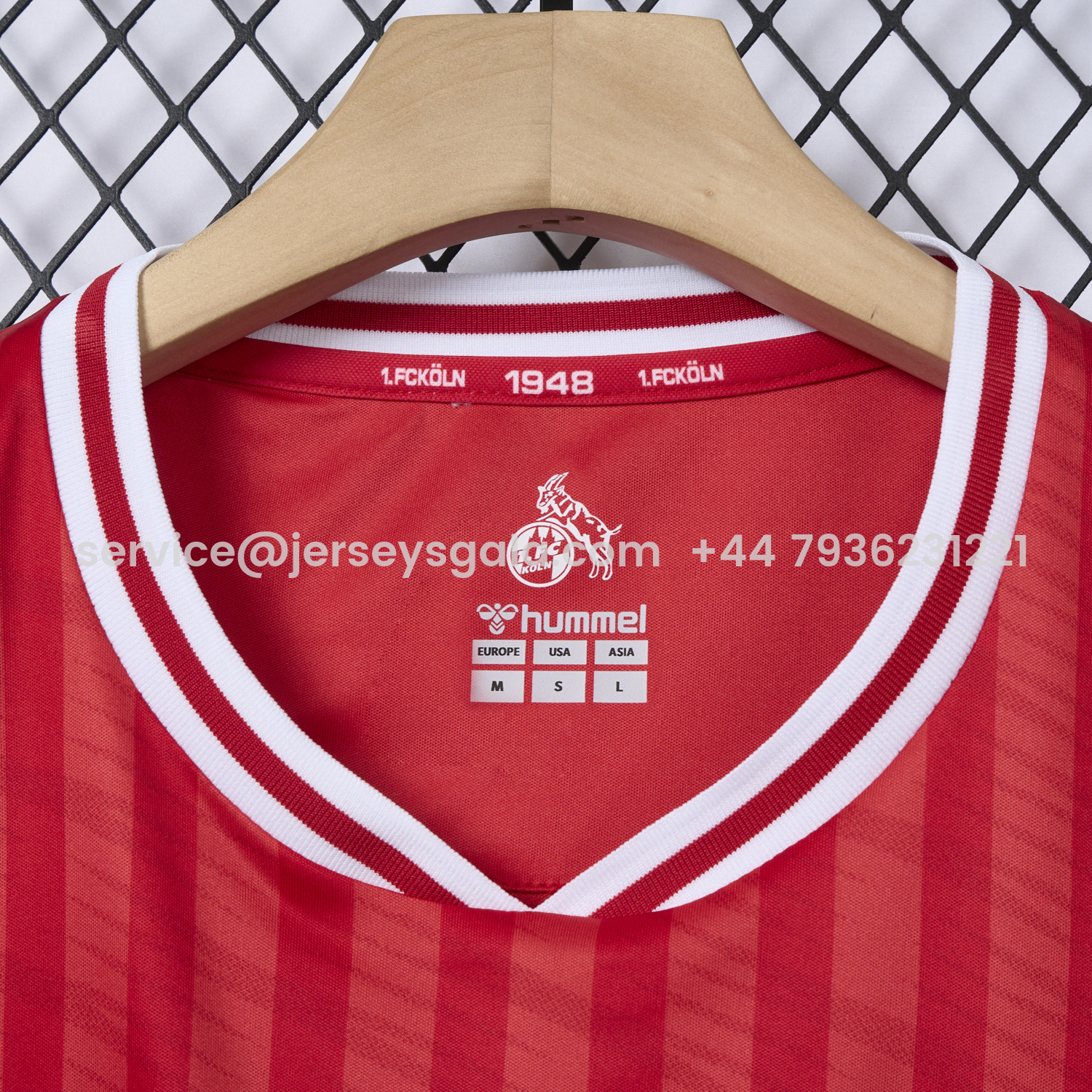 JerseysGala.com | K-O-L-N 25-26 Away Red Jersey - Fans Version -Customize Name, Number and Patch | Worldwide Shipping