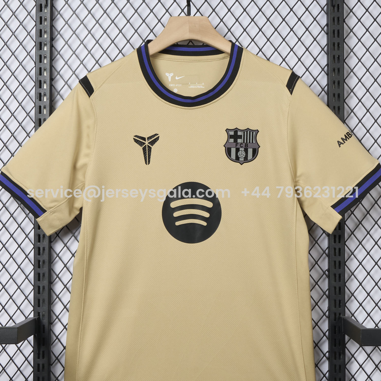 JerseysGala.com | Barcelona 25-26 Away Jersey - Fans Version -Customize Name, Number and Patch | Worldwide Shipping