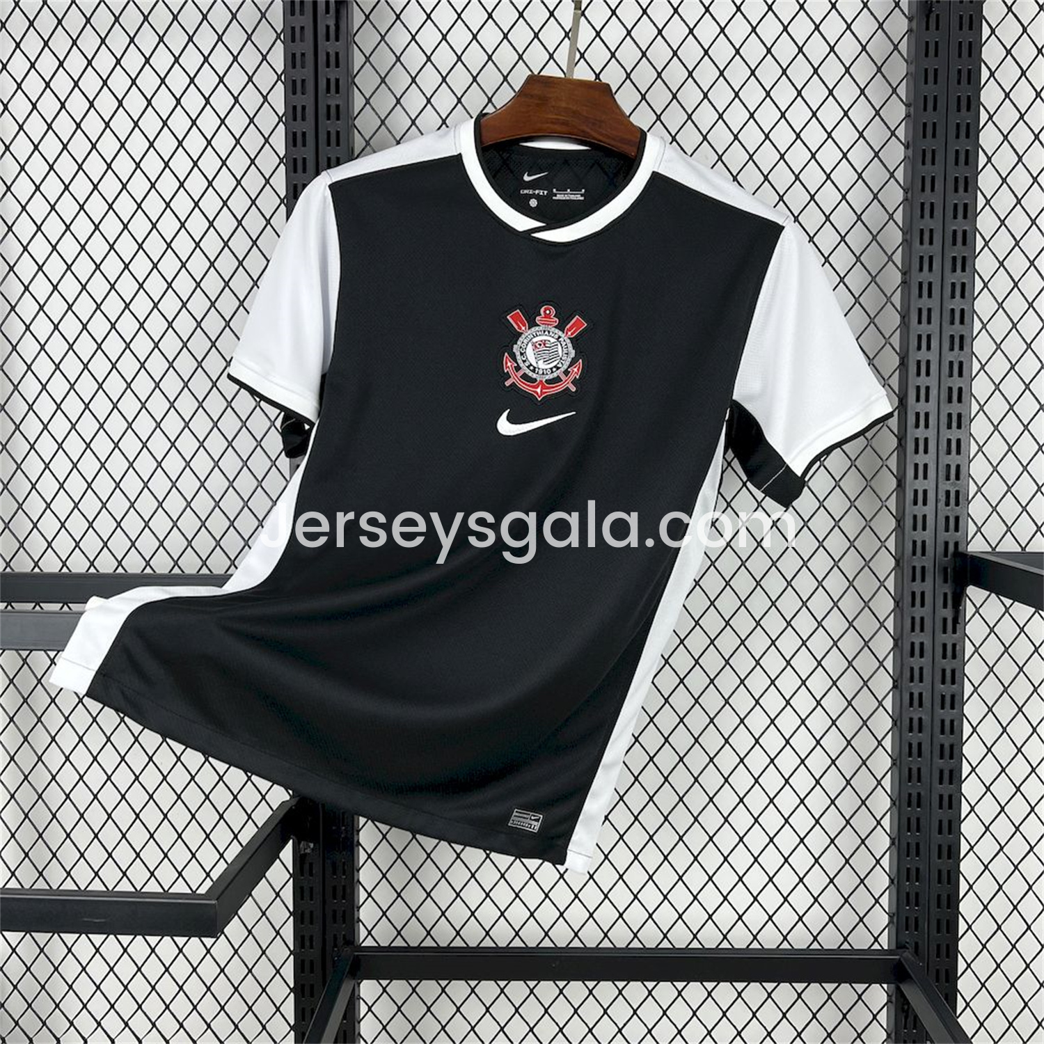 JerseysGala.com | Corinthians 2025-26 Away Jersey - Fans Version -Customize Name, Number and Patch | Worldwide Shipping