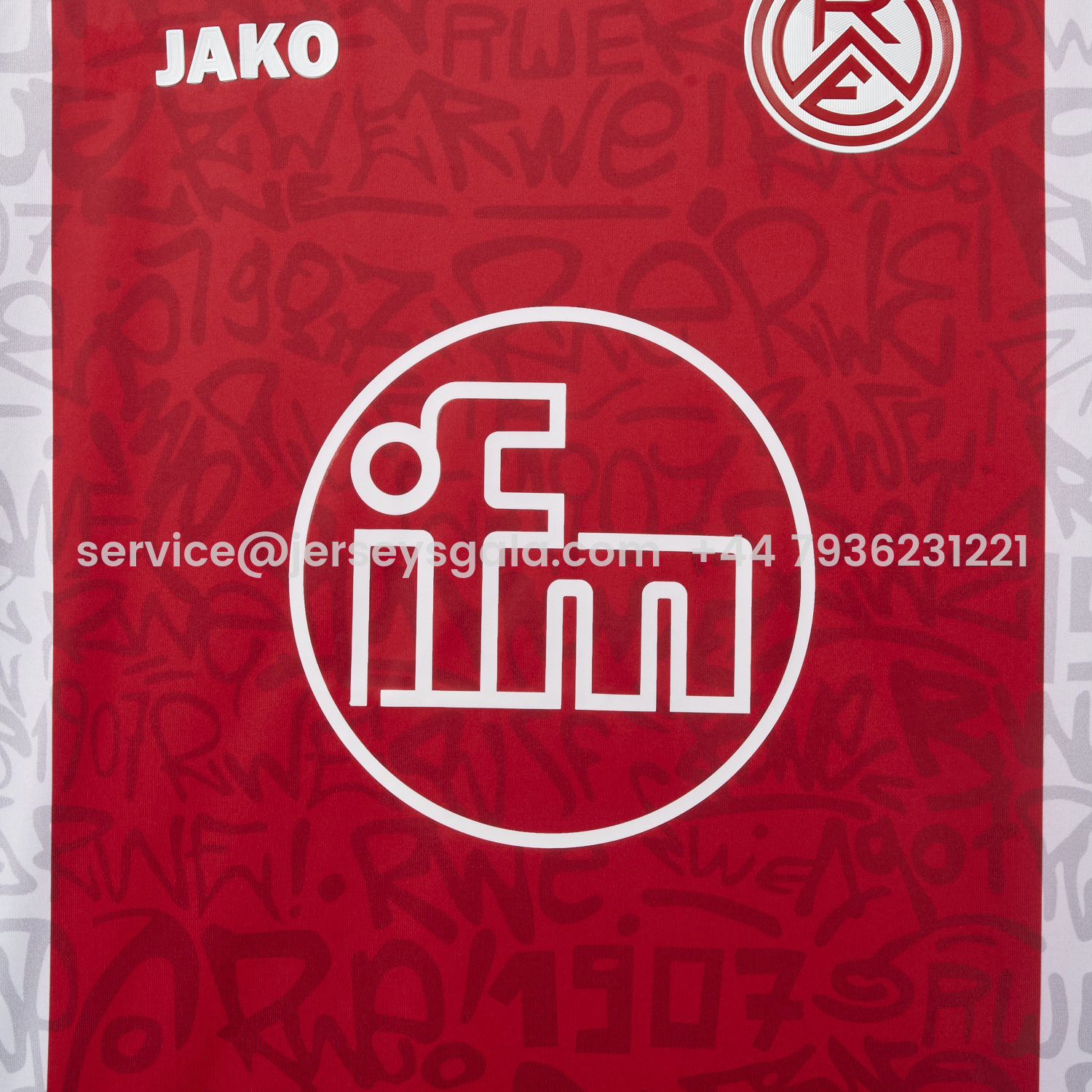 JerseysGala.com | Rot-Weiss Essen 25-26 Home Jersey - Fans Version -Customize Name, Number and Patch | Worldwide Shipping