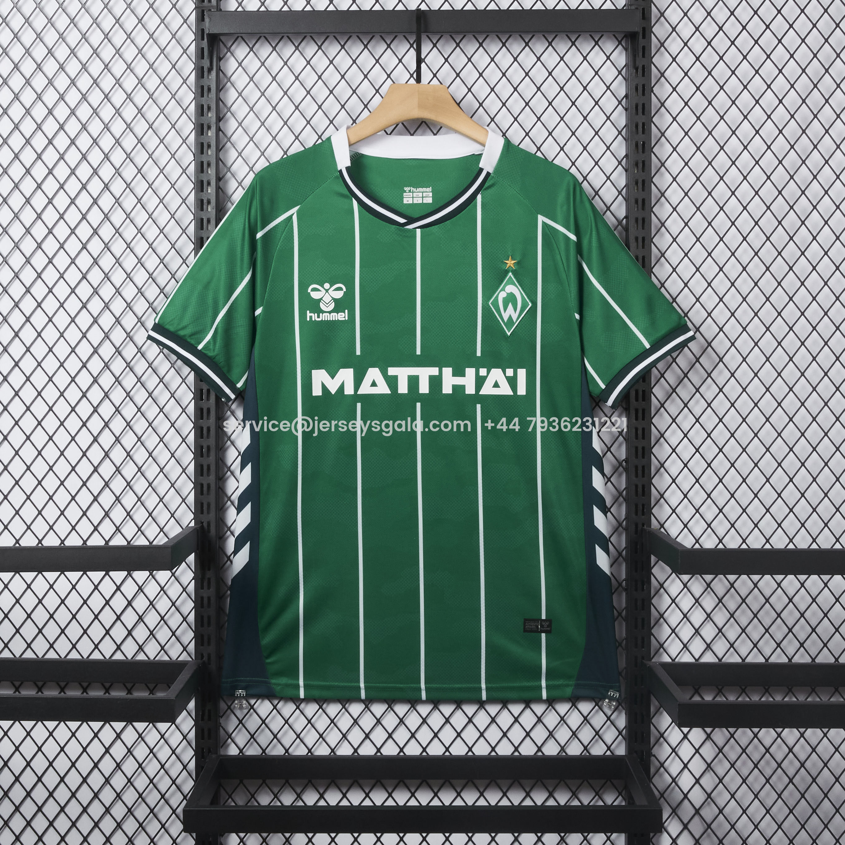 JerseysGala.com | Werder Bremen 25-26 Home Jersey - Fans Version -Customize Name, Number and Patch | Worldwide Shipping
