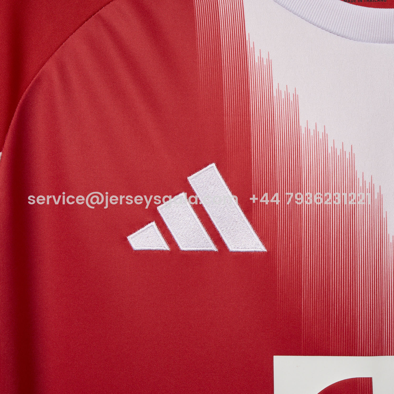 JerseysGala.com | Bayern Munich 25-26 Home Red Jersey - Fans Version -Customize Name, Number and Patch | Worldwide Shipping