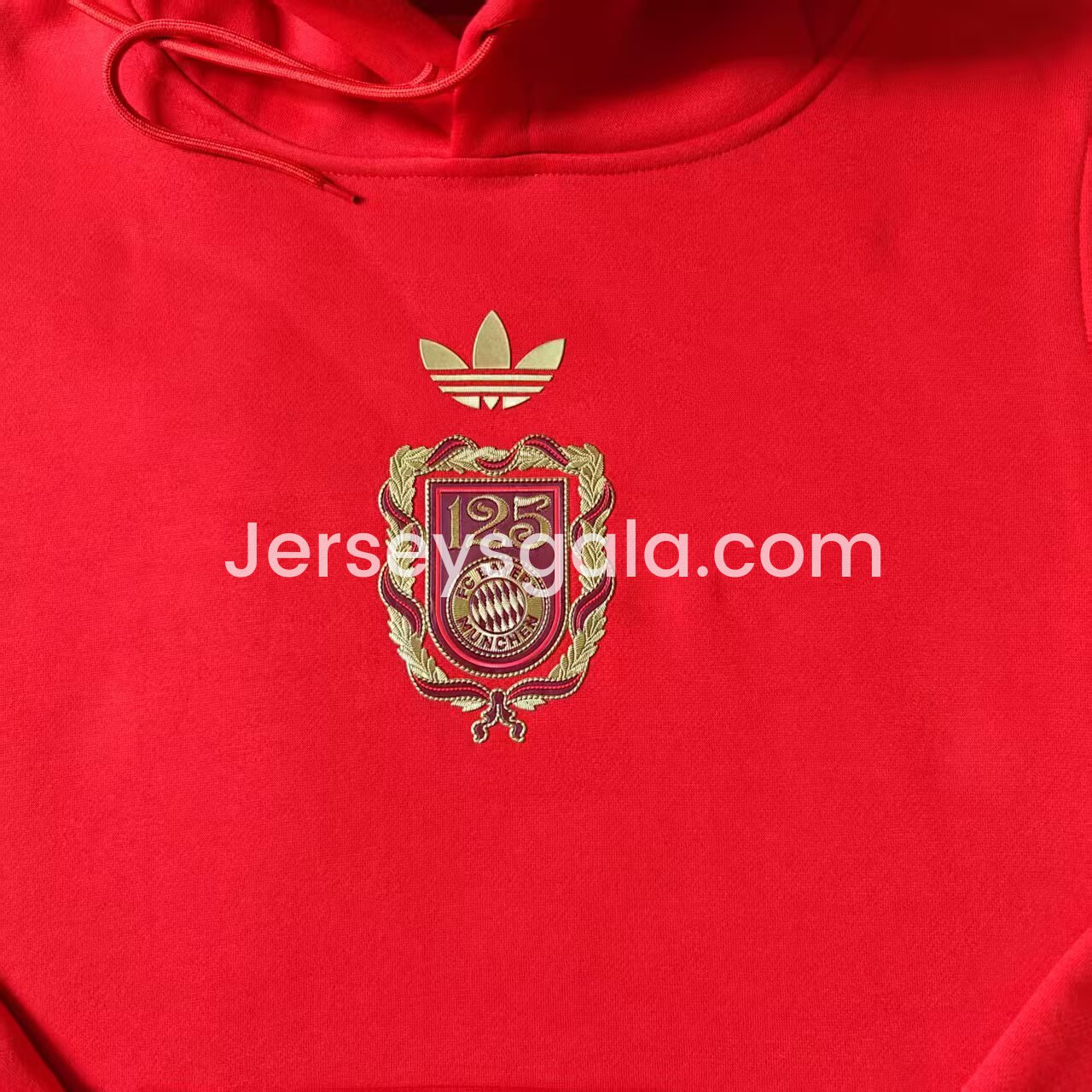 JerseysGala.com | Bayern Munich 2025 125th Anniversary Unisex Pullover Hoodie -Customize Name, Number and Patch | Worldwide Shipping