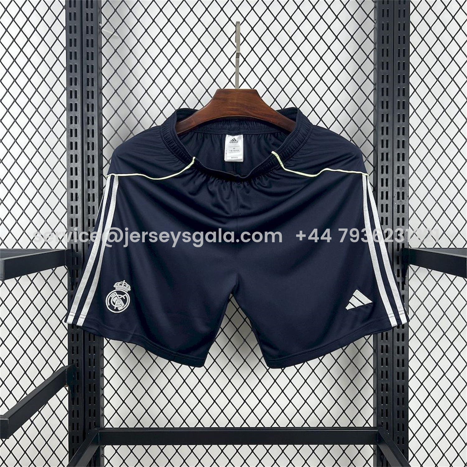 JerseysGala.com | Real Madrid 25-26 Away Shorts - Fans Version -Customize Name, Number and Patch | Worldwide Shipping