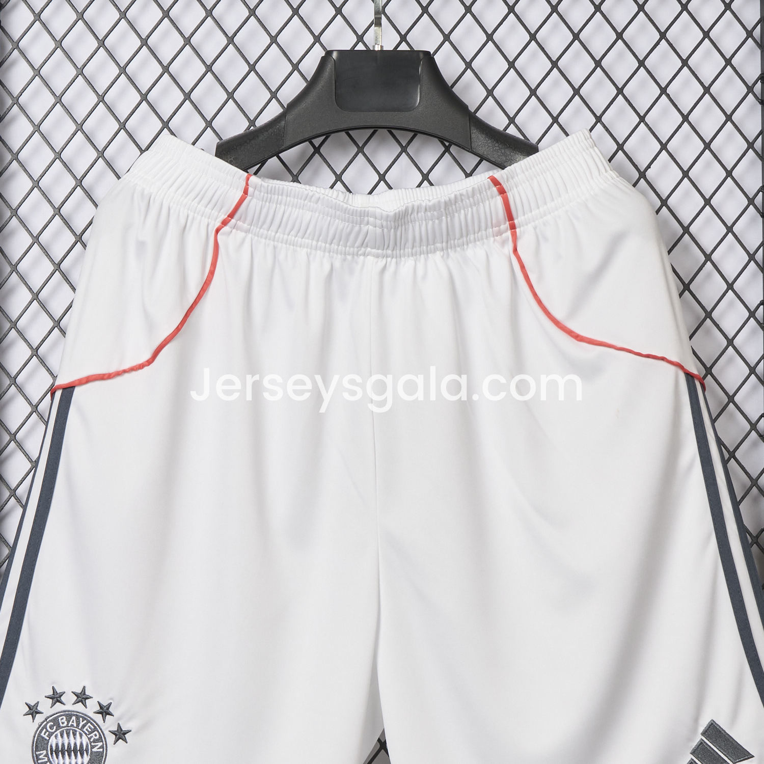 JerseysGala.com | Bayern Munich 25-26 Away Shorts - Fans Version -Customize Name, Number and Patch | Worldwide Shipping