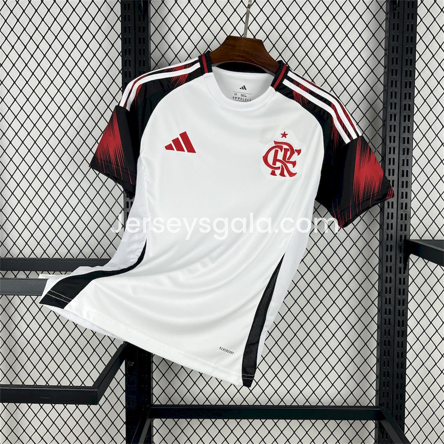 JerseysGala.com | Flamengo 25-26 Away Unsponsored Jersey - Fans Version -Customize Name, Number and Patch | Worldwide Shipping
