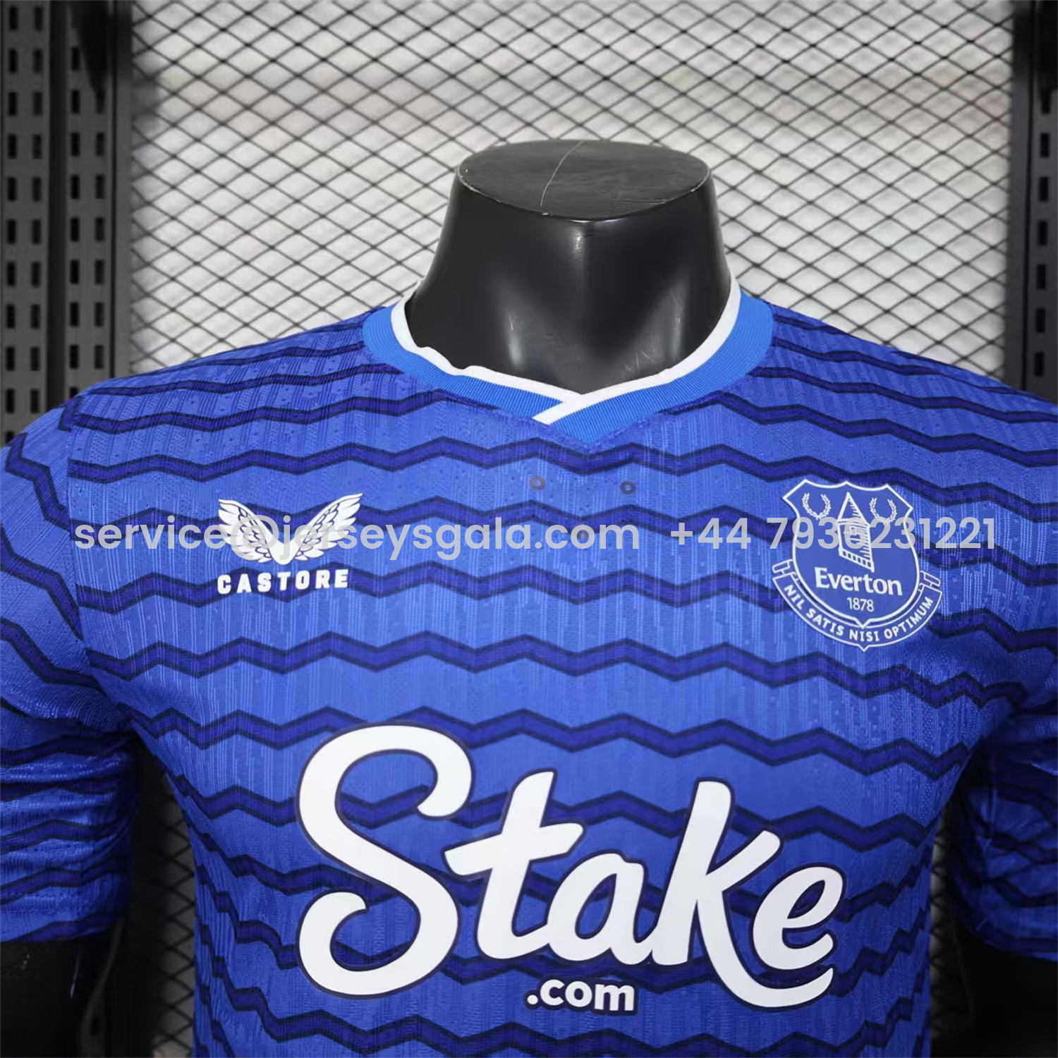 JerseysGala.com | Everton 25-26 Home Jersey - Player Version -Customize Name, Number and Patch | Worldwide Shipping