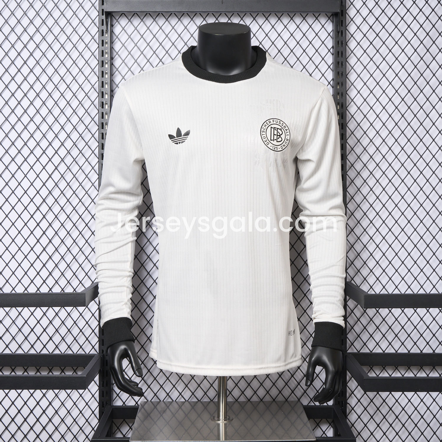 JerseysGala.com | Germany 2025 125-Year Anniversary Commemorative Edition Long Sleeve Jersey - Player Version -Customize Name, Number and Patch | Worldwide Shipping