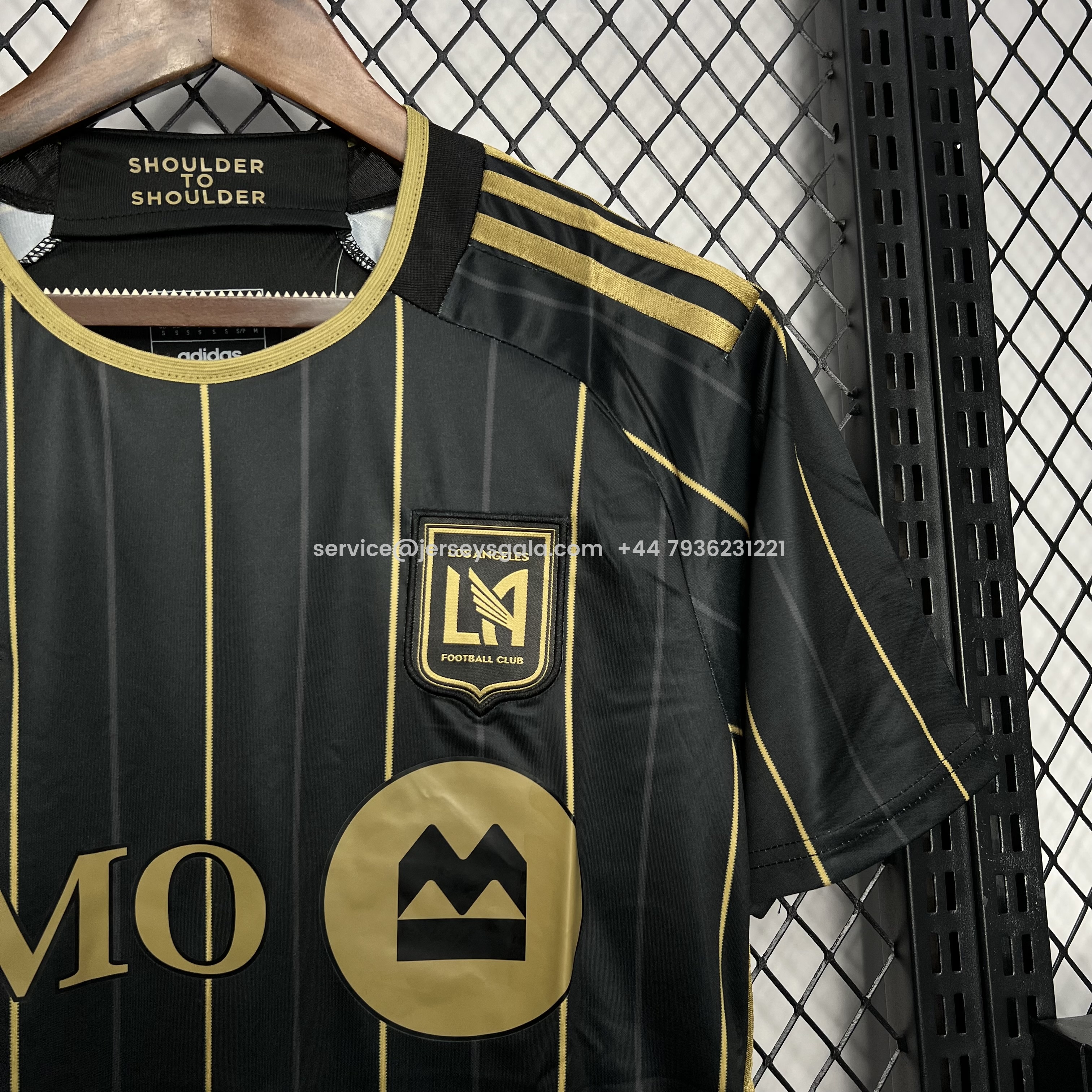 JerseysGala.com | Los Angeles FC 2025 Home Jersey - Fans Version -Customize Name, Number and Patch | Worldwide Shipping