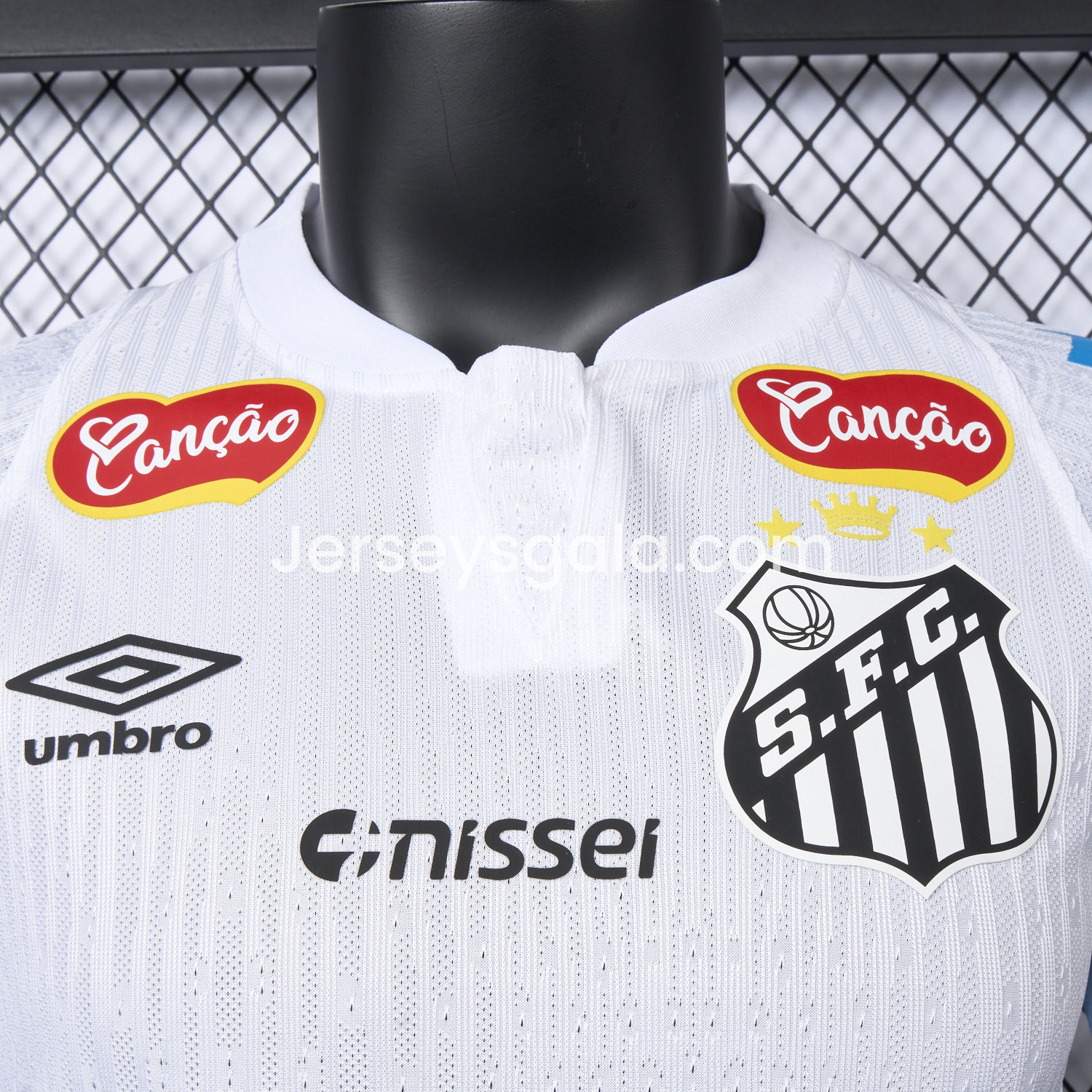 JerseysGala.com | Santos 25-26 Home Jersey With Sponsors - Player Version -Customize Name, Number and Patch | Worldwide Shipping