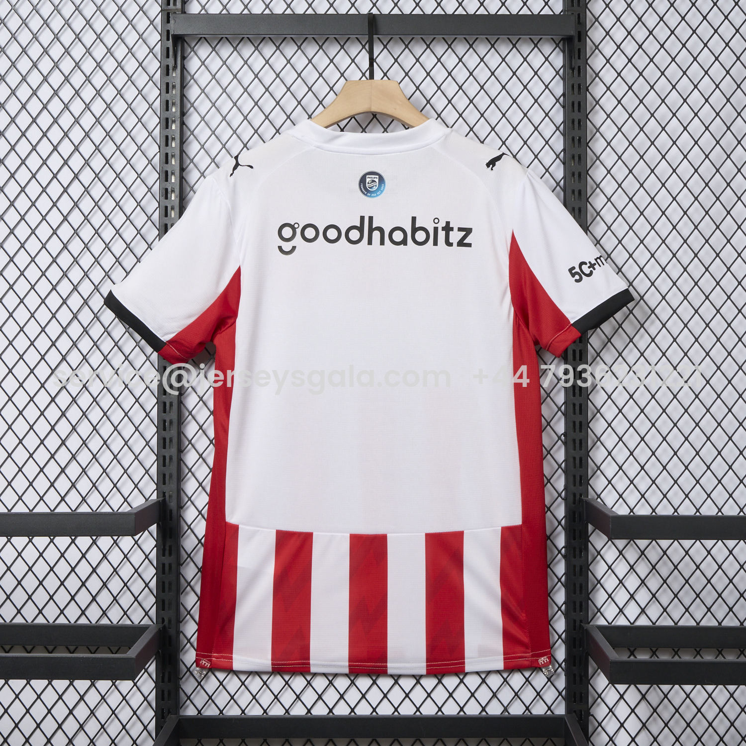 JerseysGala.com | PSV Eindhoven 25-26 Home Jersey - Fans Version -Customize Name, Number and Patch | Worldwide Shipping