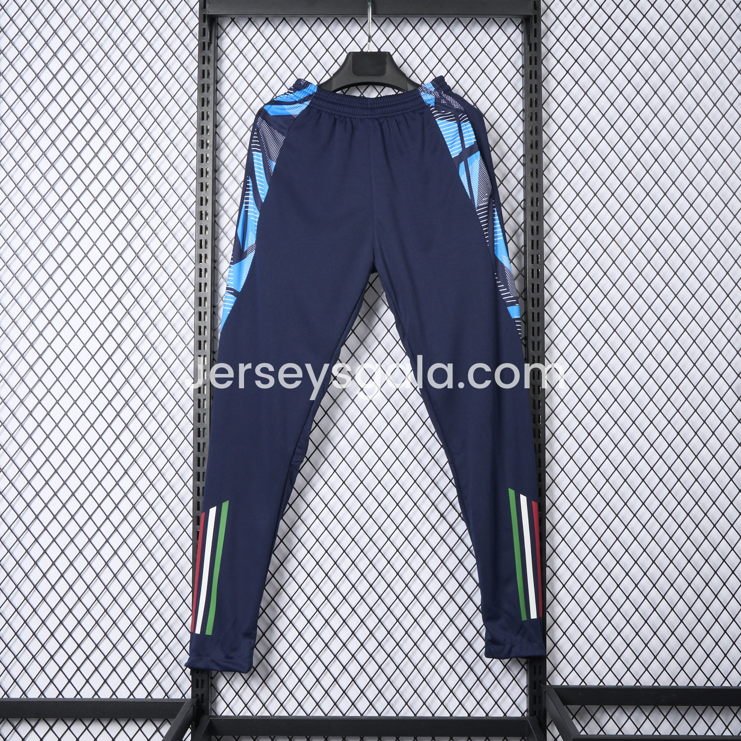 JerseysGala.com | Italy 24-25 Navy Blue Training Pants - Player Version -Customize Name, Number and Patch | Worldwide Shipping