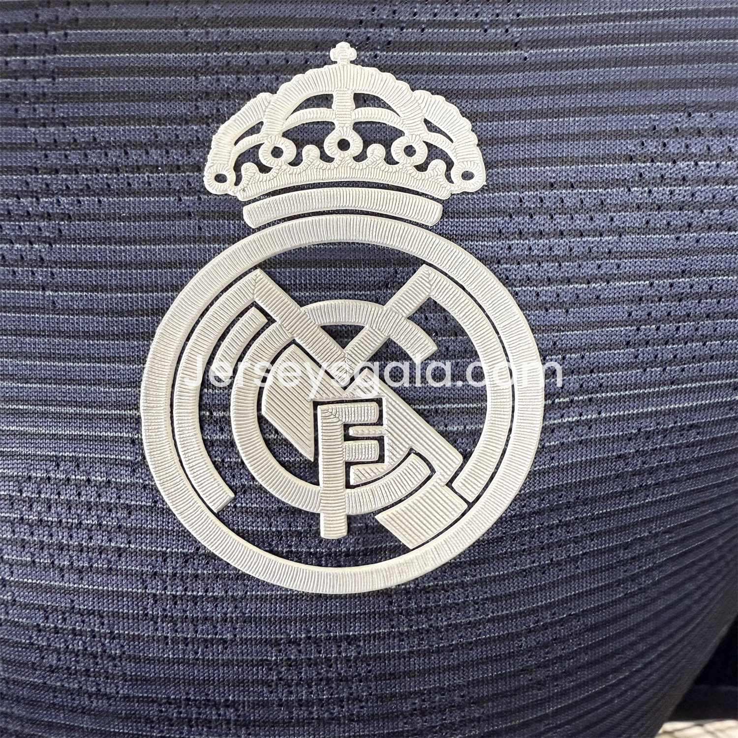 JerseysGala.com | Real Madrid 25-26 Away Long Sleeve Jersey - Player Version -Customize Name, Number and Patch | Worldwide Shipping