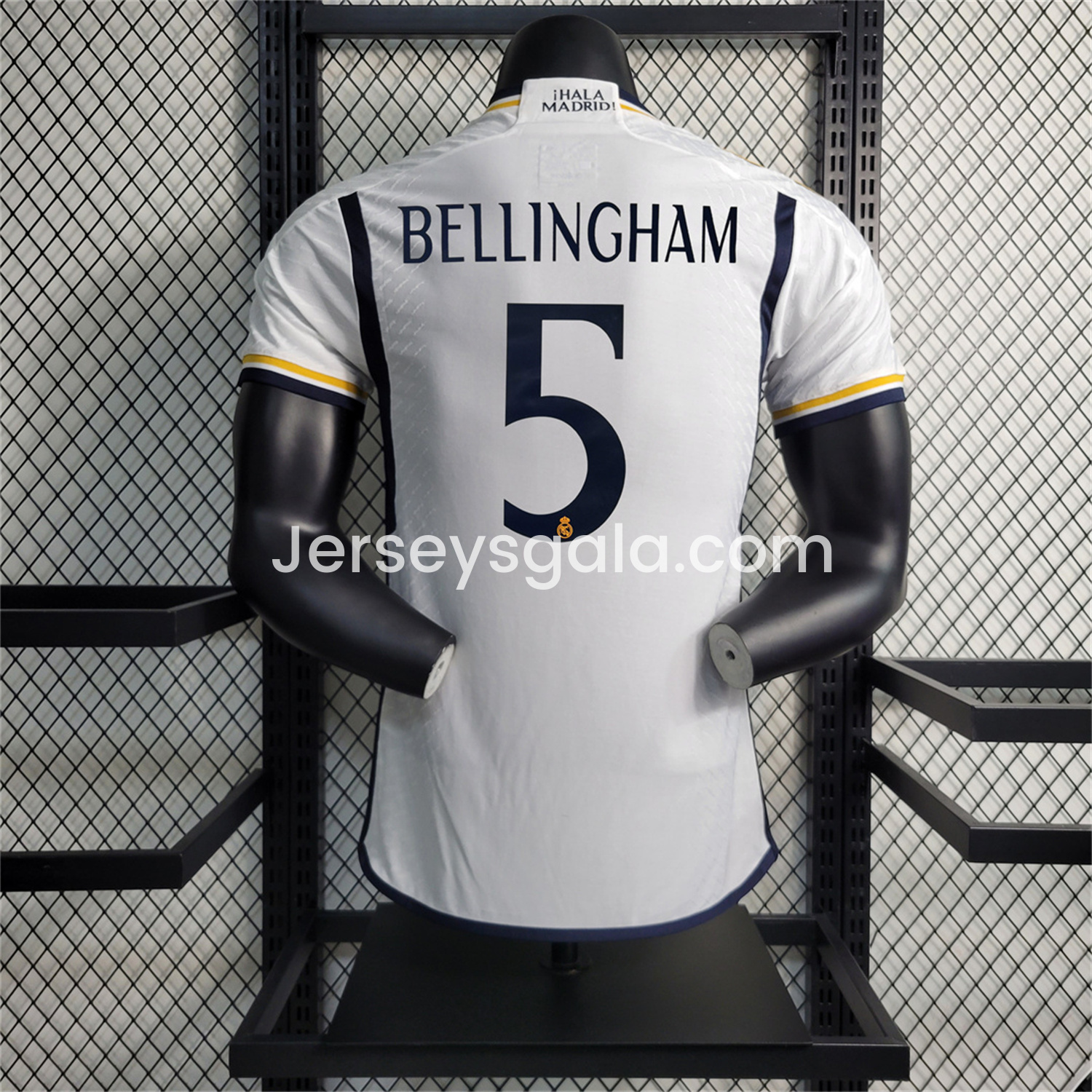 JerseysGala.com | Retro Real Madrid 2023-24 Home Jersey - Player Version -Customize Name, Number and Patch | Worldwide Shipping