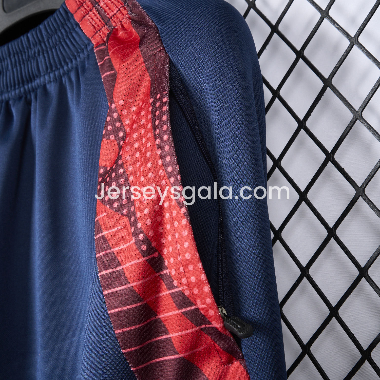 JerseysGala.com | Olympique Lyonnais Lyon 24-25 Navy Blue Training Pants - Player Version -Customize Name, Number and Patch | Worldwide Shipping