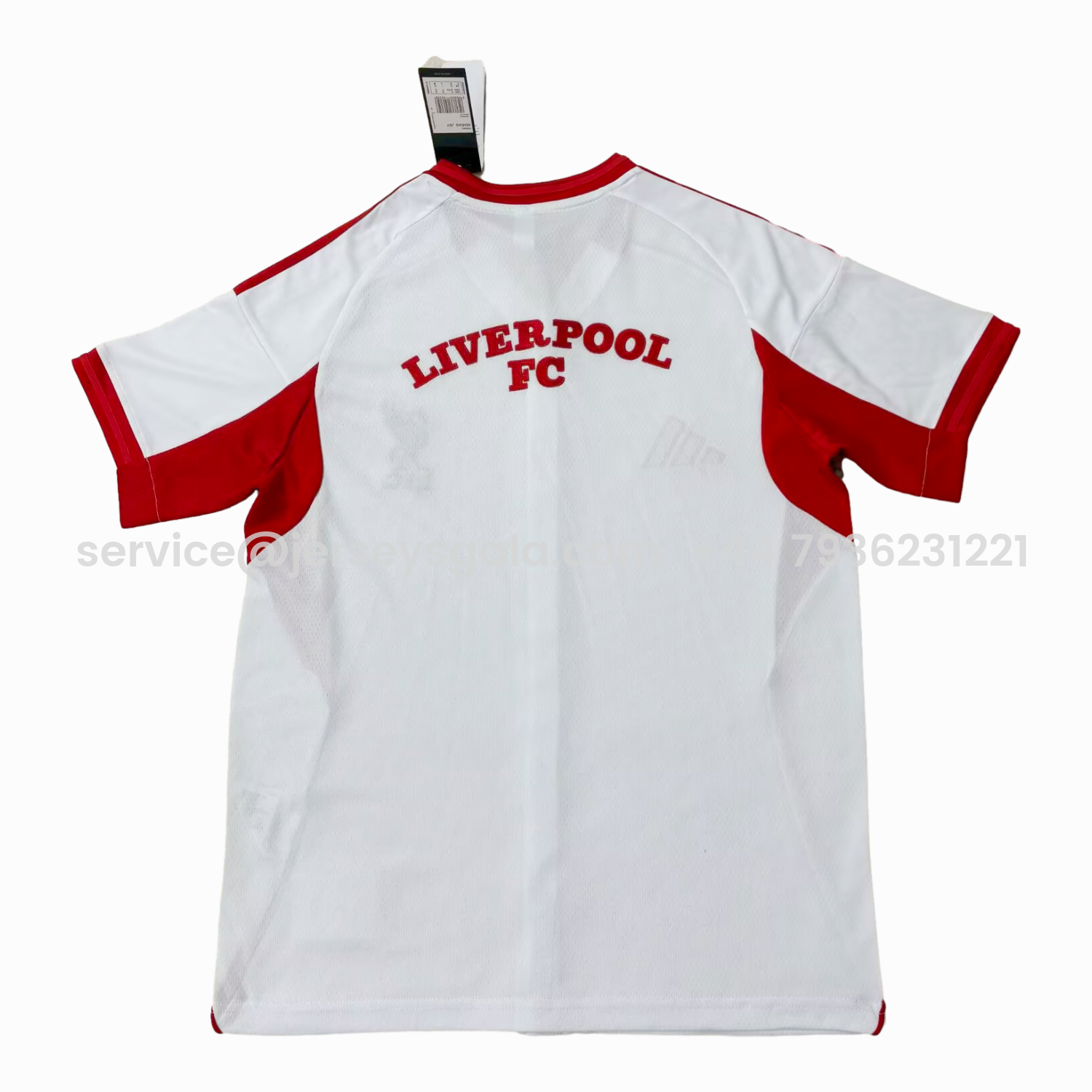 JerseysGala.com | Liver.pool 25-26 White Baseball Jersey -Customize Name, Number and Patch | Worldwide Shipping