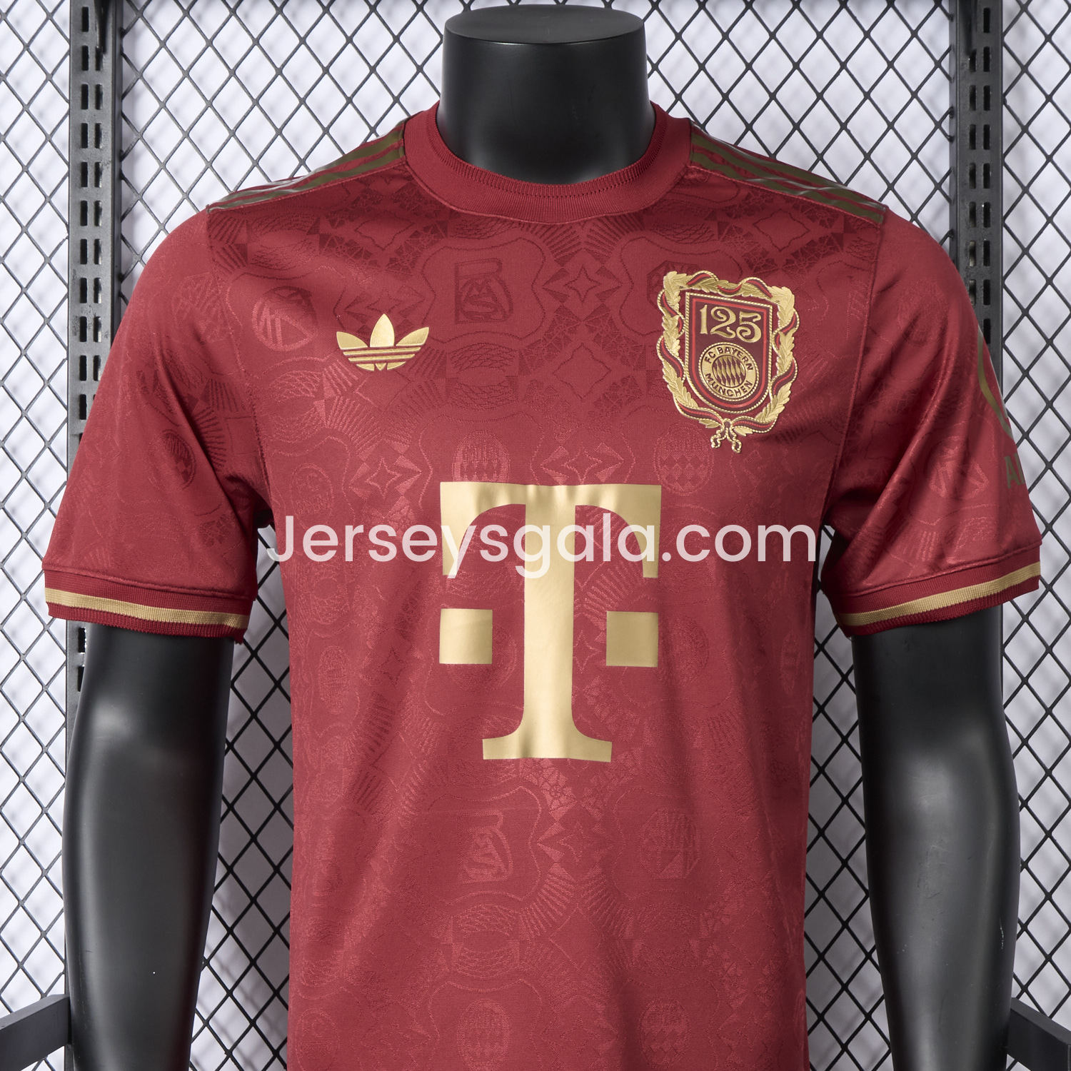 JerseysGala.com | Bayern Munich 2025 125th Anniversary Jersey - Player Version -Customize Name, Number and Patch | Worldwide Shipping