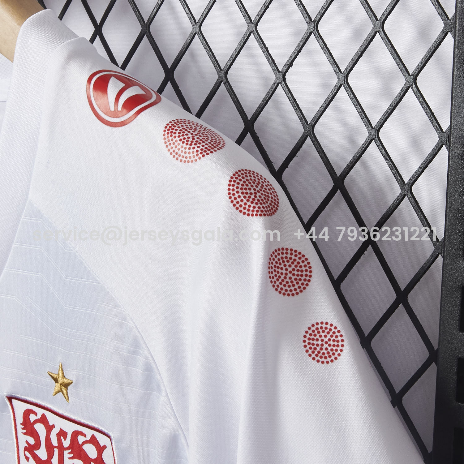 JerseysGala.com | VfB Stuttgart 25-26 Home Jersey - Fans Version -Customize Name, Number and Patch | Worldwide Shipping
