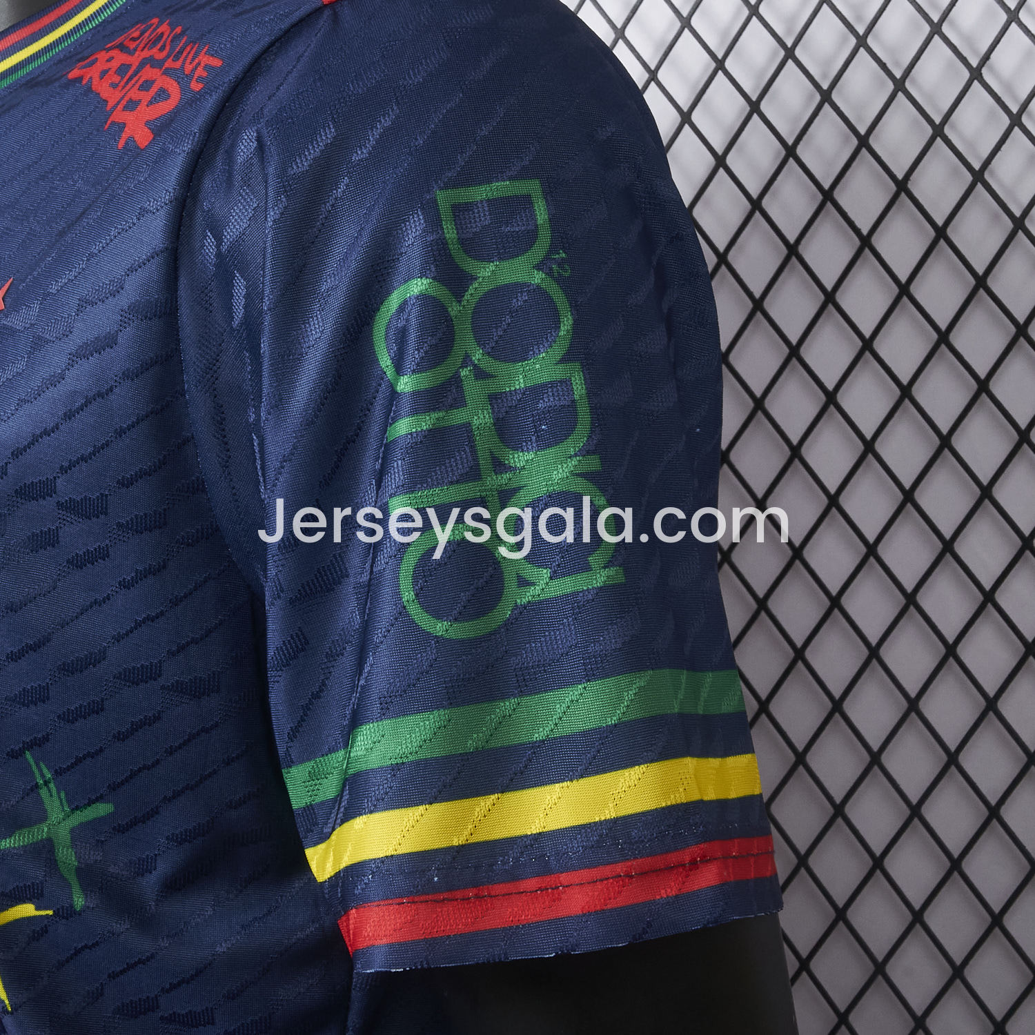 JerseysGala.com | Ajax x B-O-B Marly 2025-26 40th Blue Special Edition Jersey - Player Version -Customize Name, Number and Patch | Worldwide Shipping