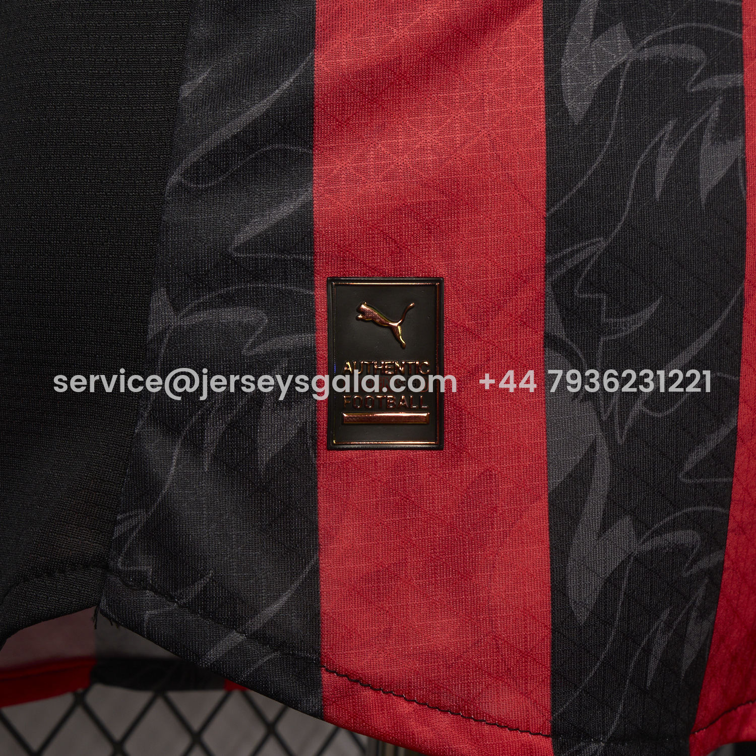 JerseysGala.com | AC Milan 25-26 Home Jersey - Player Version -Customize Name, Number and Patch | Worldwide Shipping