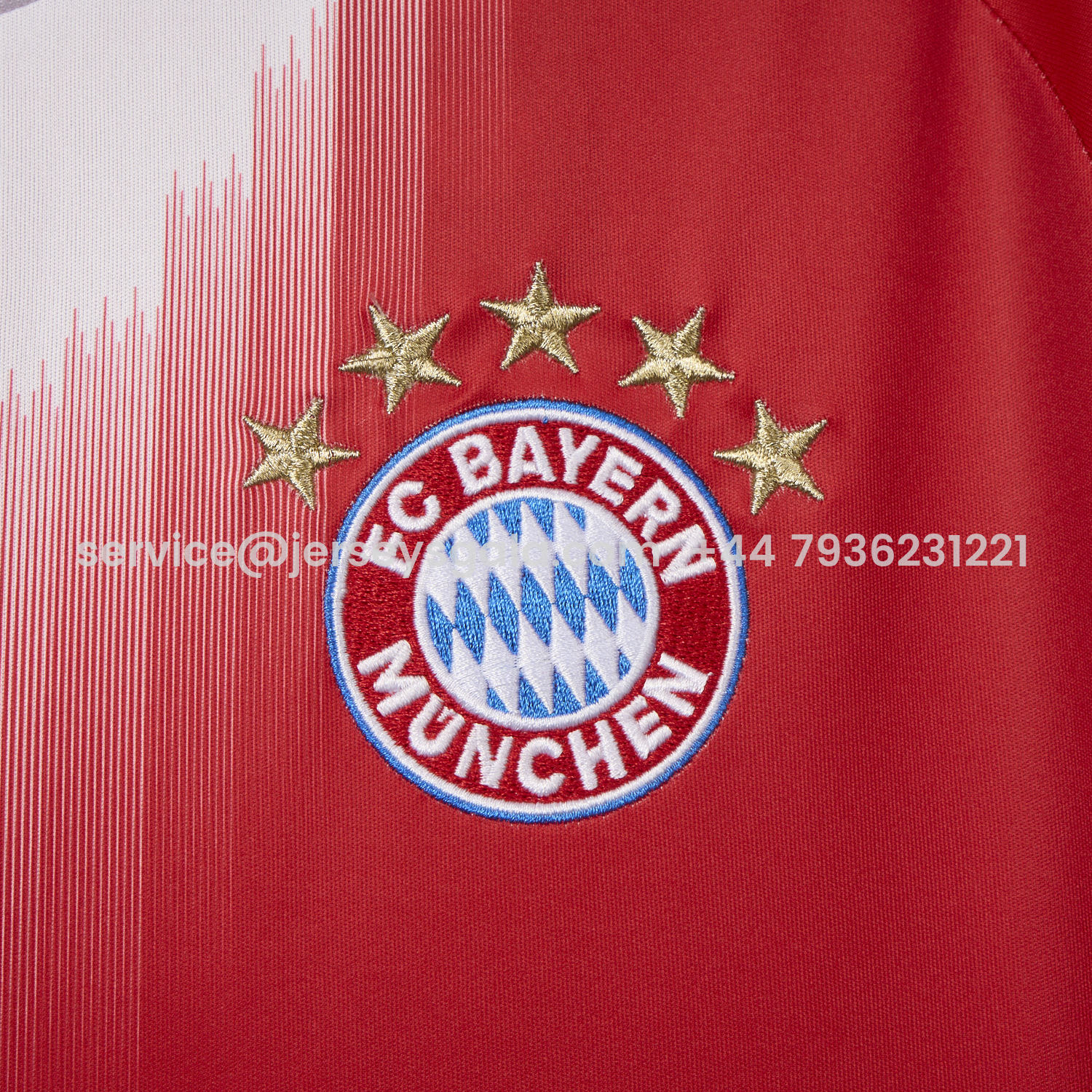 JerseysGala.com | Bayern Munich 25-26 Home Red Jersey - Fans Version -Customize Name, Number and Patch | Worldwide Shipping