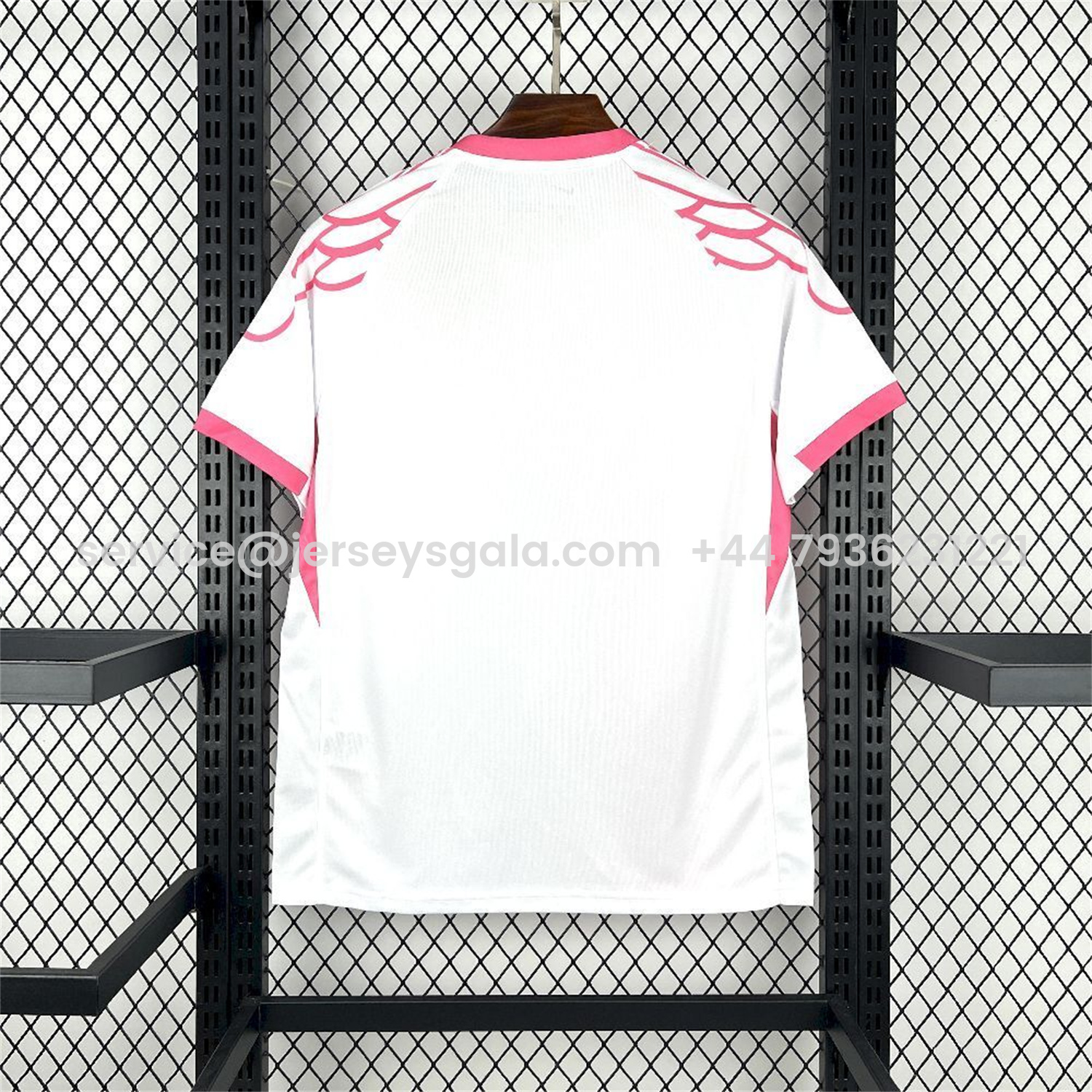 JerseysGala.com | Barcelona 25-26 Pink And White Special Jersey - Fans Version -Customize Name, Number and Patch | Worldwide Shipping