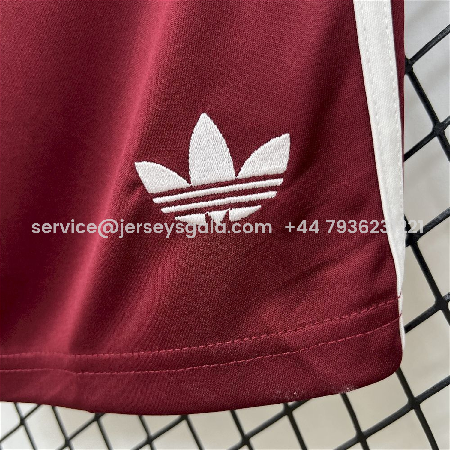 JerseysGala.com | Arsenal 25-26 Third Red Shorts - Fans Version -Customize Name, Number and Patch | Worldwide Shipping