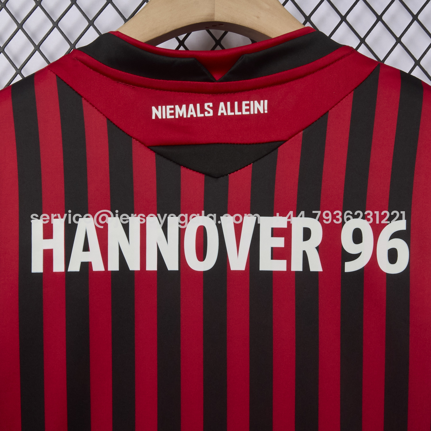 JerseysGala.com | Hannover 96 25-26 Home Jersey - Fans Version -Customize Name, Number and Patch | Worldwide Shipping