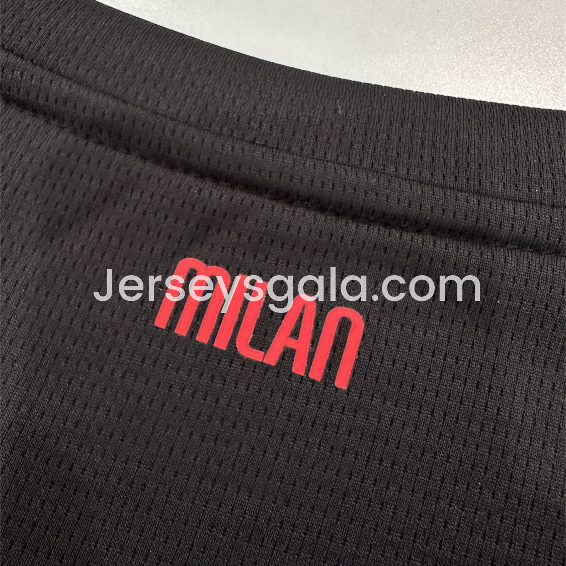 JerseysGala.com | AC Milan 25-26 Home Jersey - Fans Version -Customize Name, Number and Patch | Worldwide Shipping