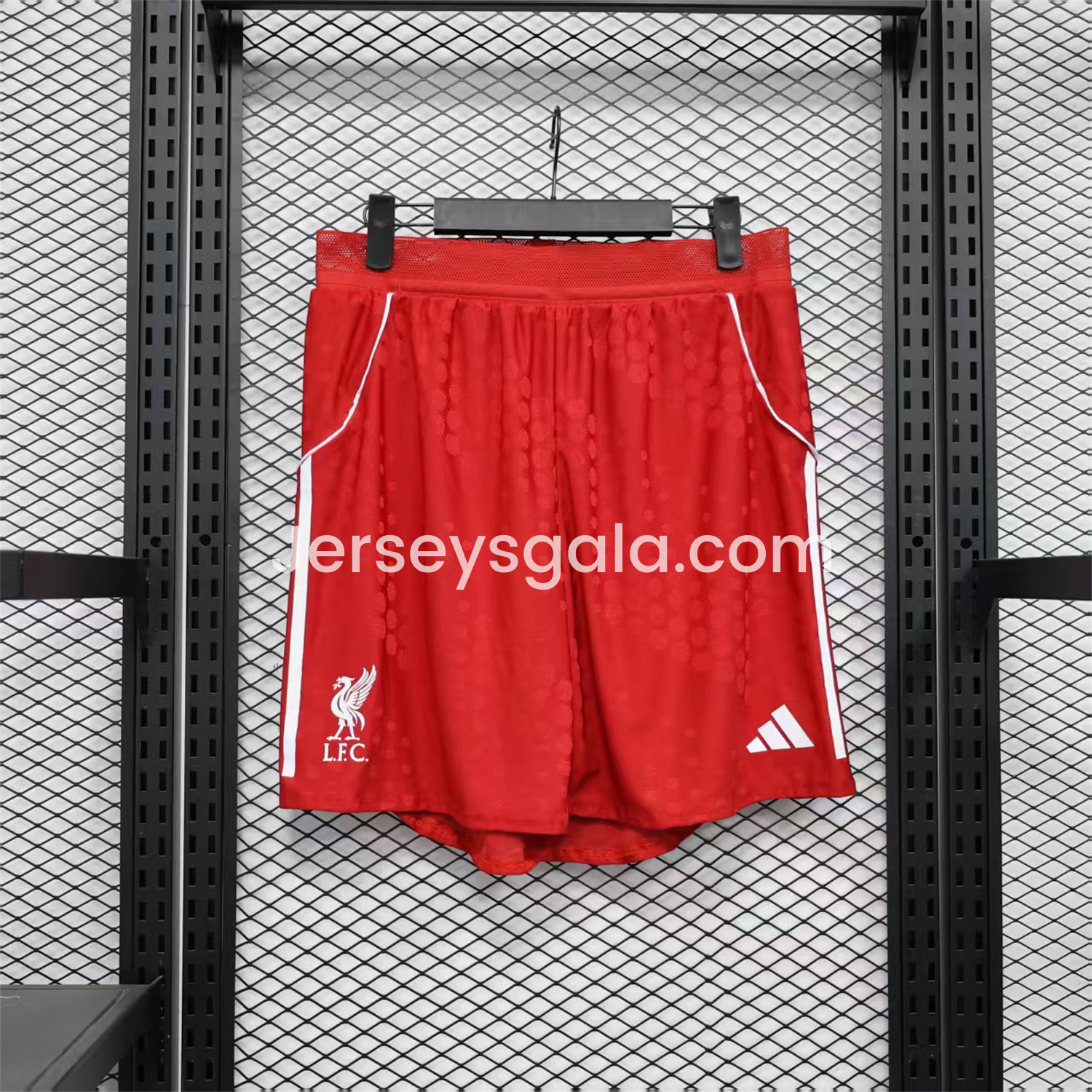 JerseysGala.com | Liver.pool 25-26 Home Shorts - Player Version -Customize Name, Number and Patch | Worldwide Shipping