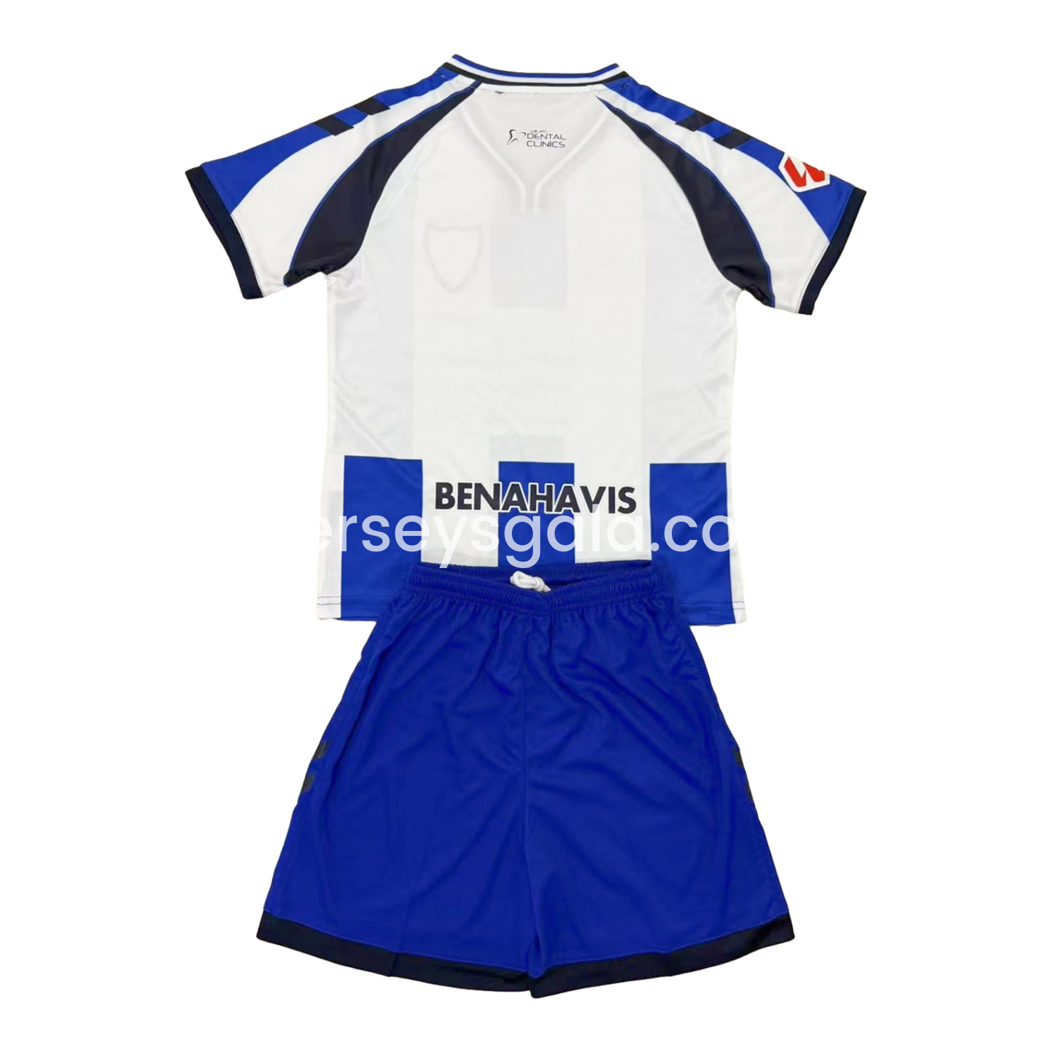 JerseysGala.com | Malaga 24-25 Anniversary Kids Kit -Customize Name, Number and Patch | Worldwide Shipping