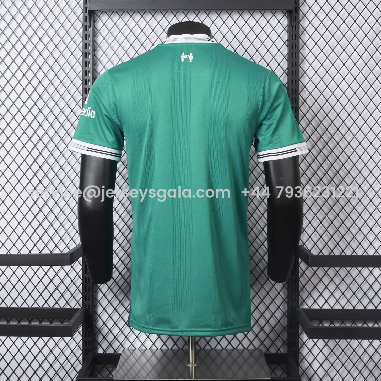 JerseysGala.com | Liver.pool 25-26 Third Green Jersey - Player Version -Customize Name, Number and Patch | Worldwide Shipping