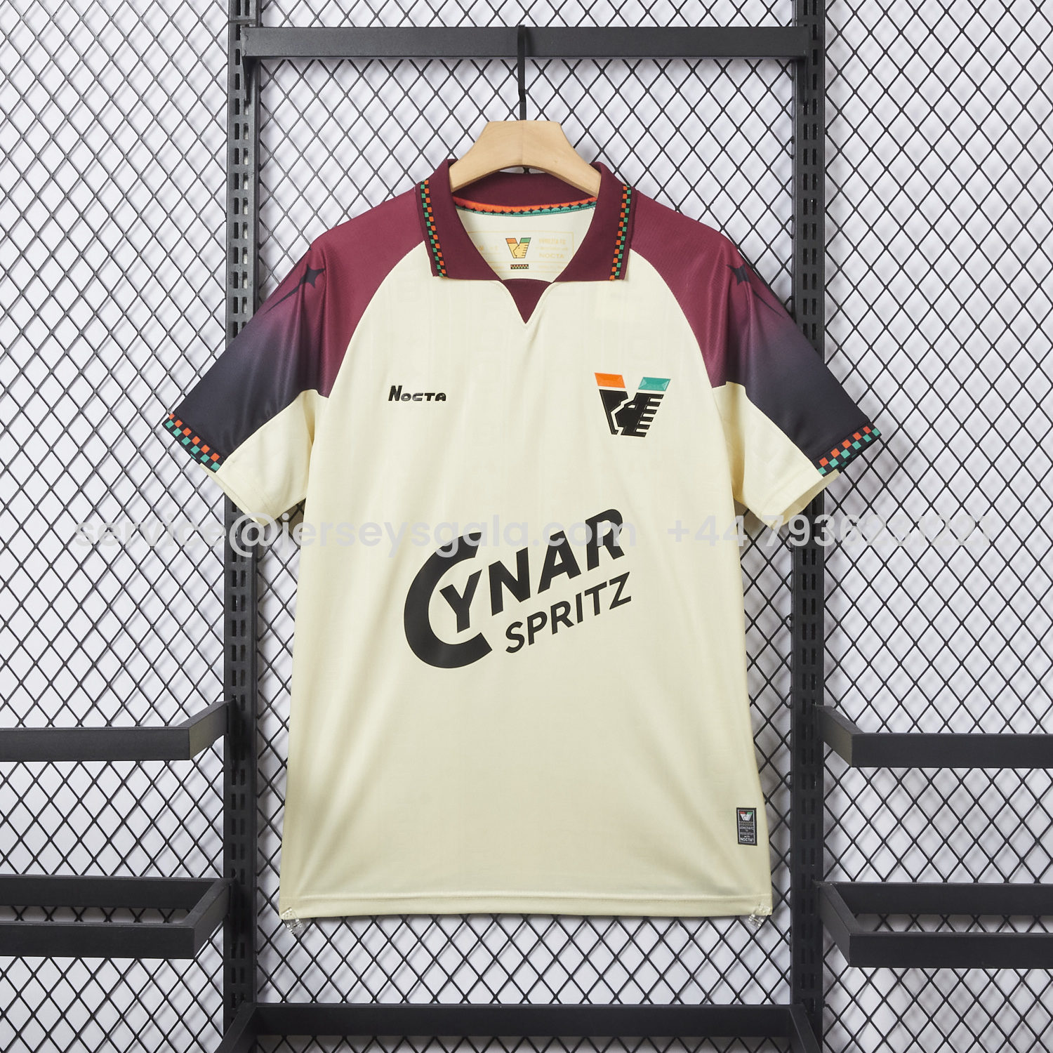 JerseysGala.com | Venezia FC 25-26 Away Jersey - Fans Version -Customize Name, Number and Patch | Worldwide Shipping