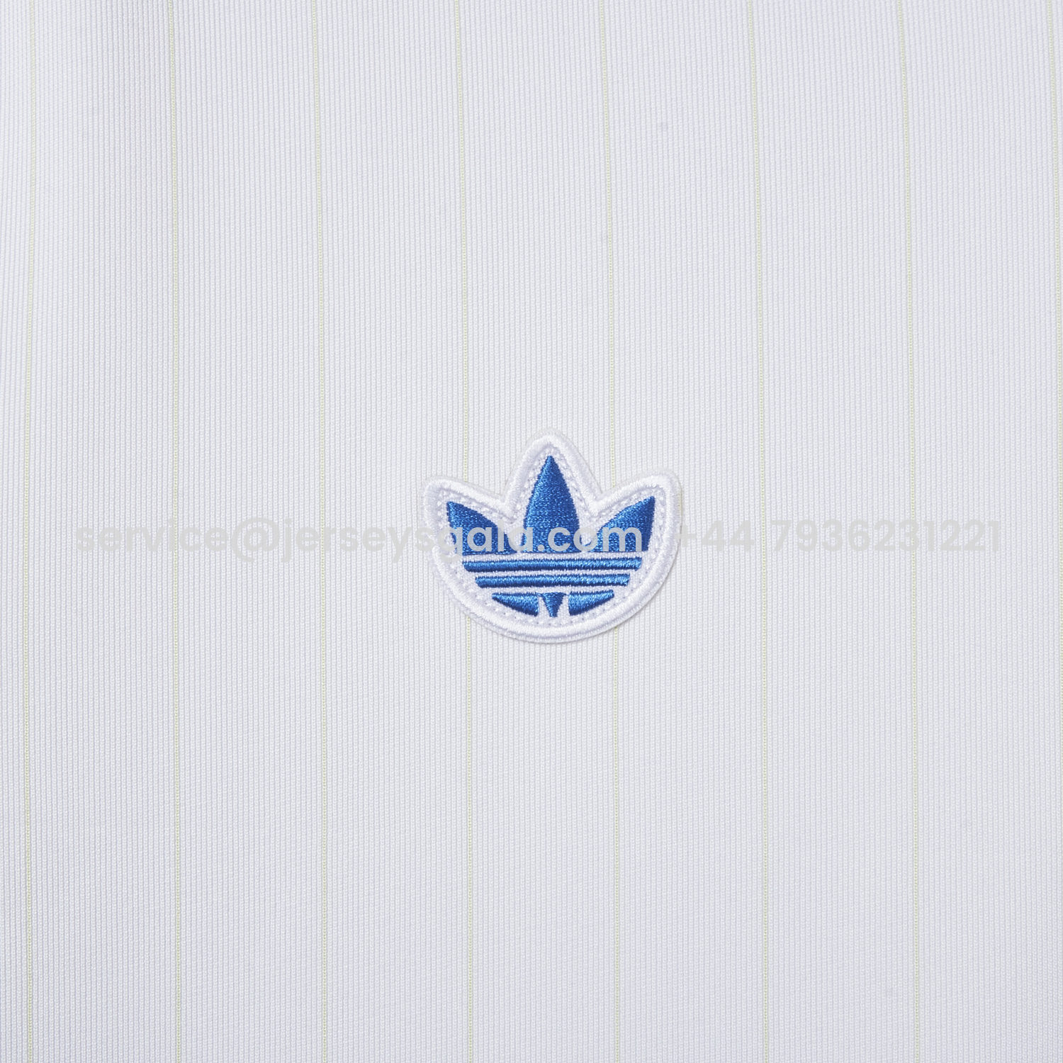 JerseysGala.com | Real Madrid 25-26 Trefoil White Travel Jersey - Player Version -Customize Name, Number and Patch | Worldwide Shipping