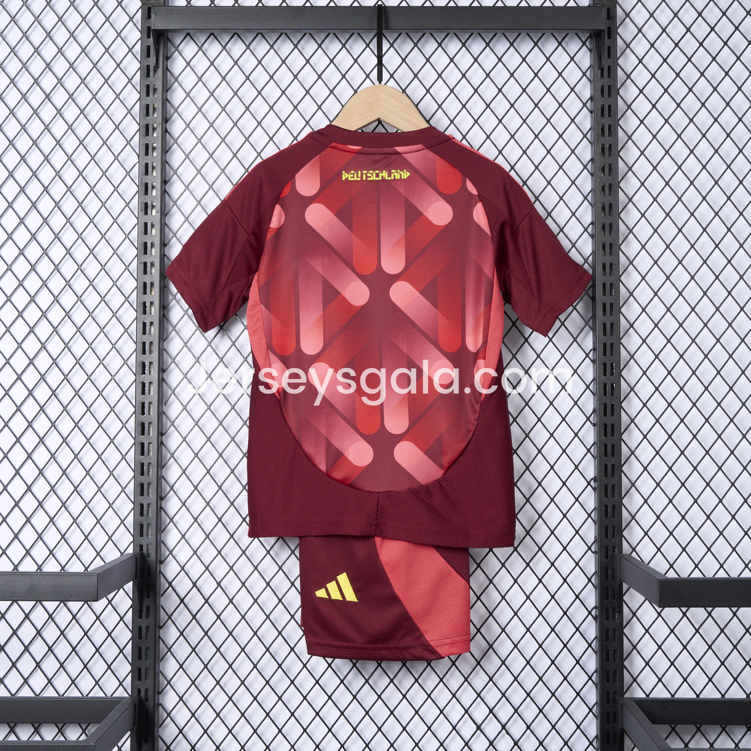 JerseysGala.com | Germany 2025 Women's Euro Away Kids Kit -Customize Name, Number and Patch | Worldwide Shipping