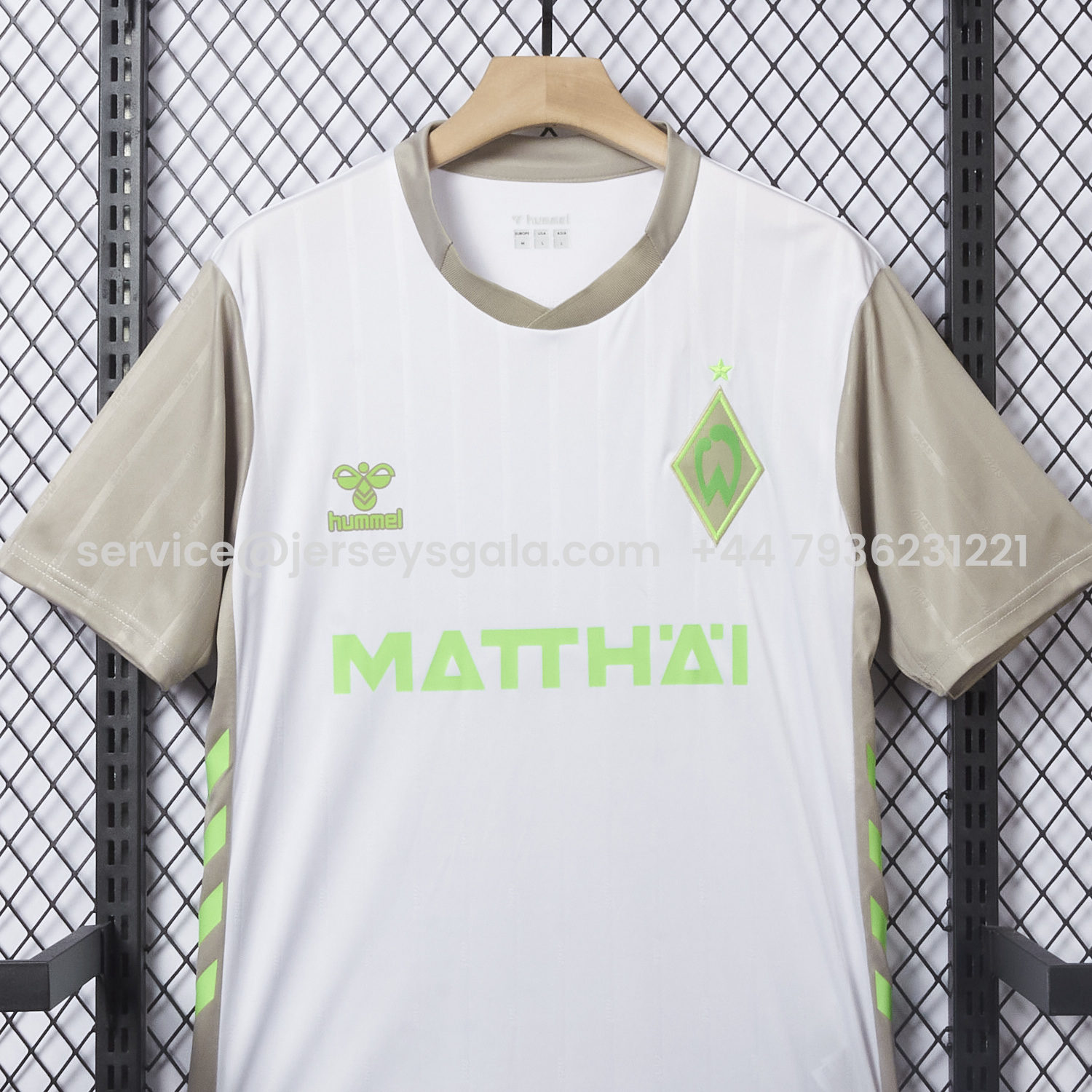 JerseysGala.com | Werder Bremen 25-26 Away Jersey - Fans Version -Customize Name, Number and Patch | Worldwide Shipping