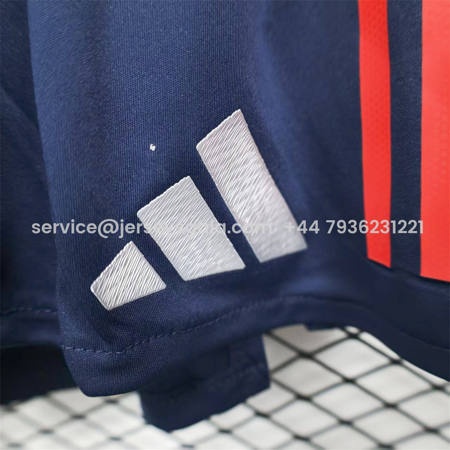 JerseysGala.com | Arsenal 25-26 Away Blue Shorts - Player Version -Customize Name, Number and Patch | Worldwide Shipping