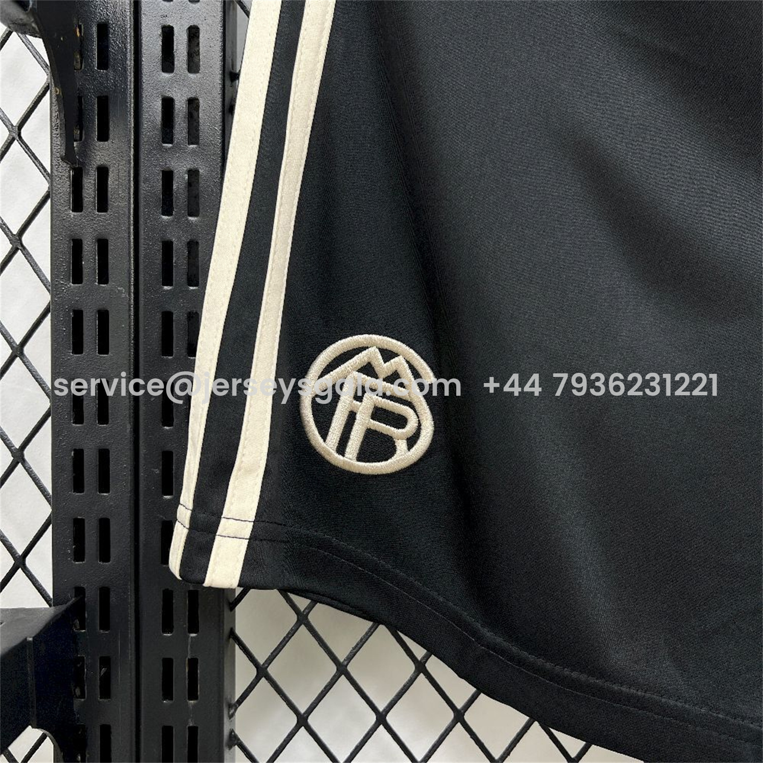 JerseysGala.com | Bayern Munich 25-26 Third Black Shorts - Fans Version -Customize Name, Number and Patch | Worldwide Shipping