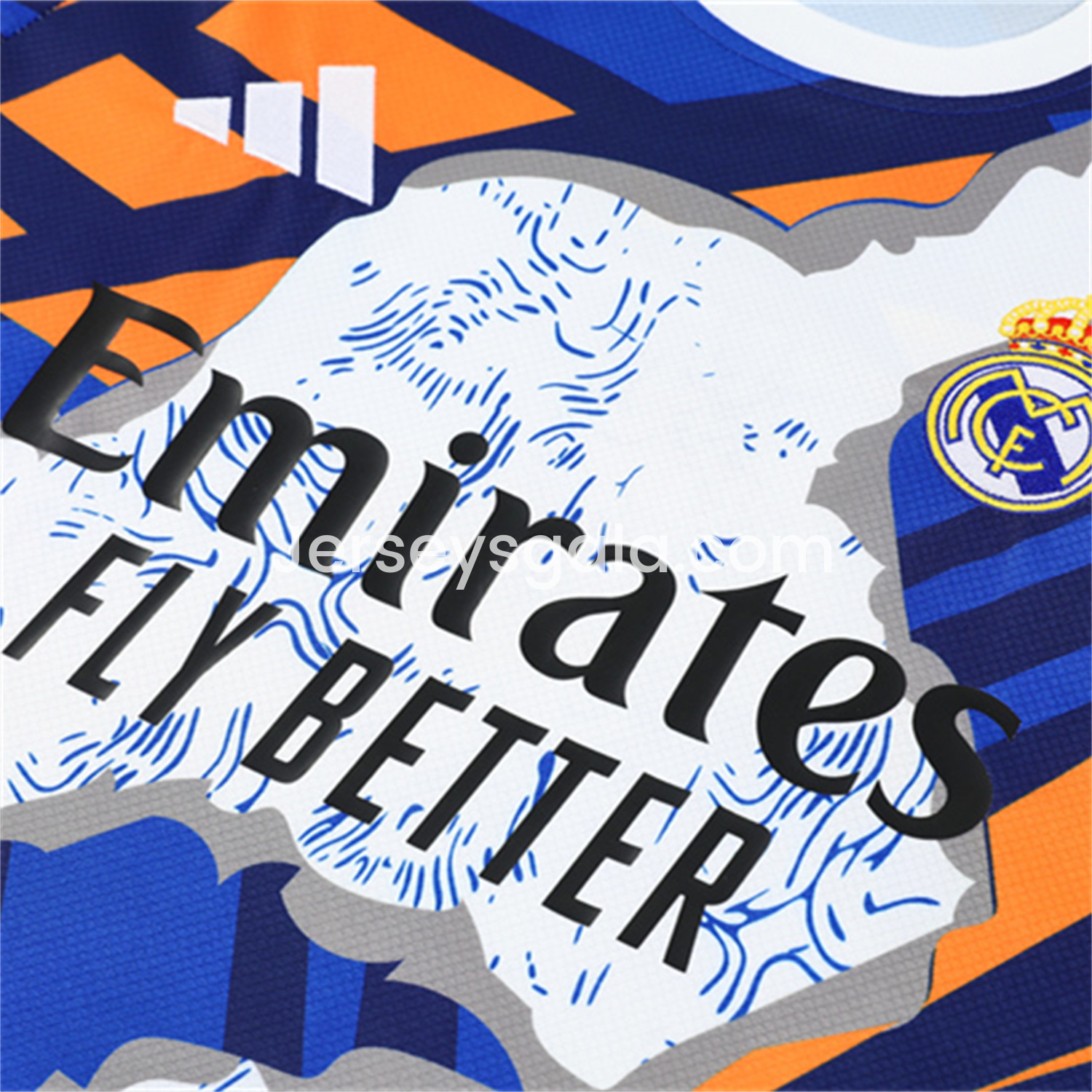 JerseysGala.com | Real Madrid 25-26 Kid Short-Sleeve Training Set - CamouflageTop & Black Shorts -Customize Name, Number and Patch | Worldwide Shipping