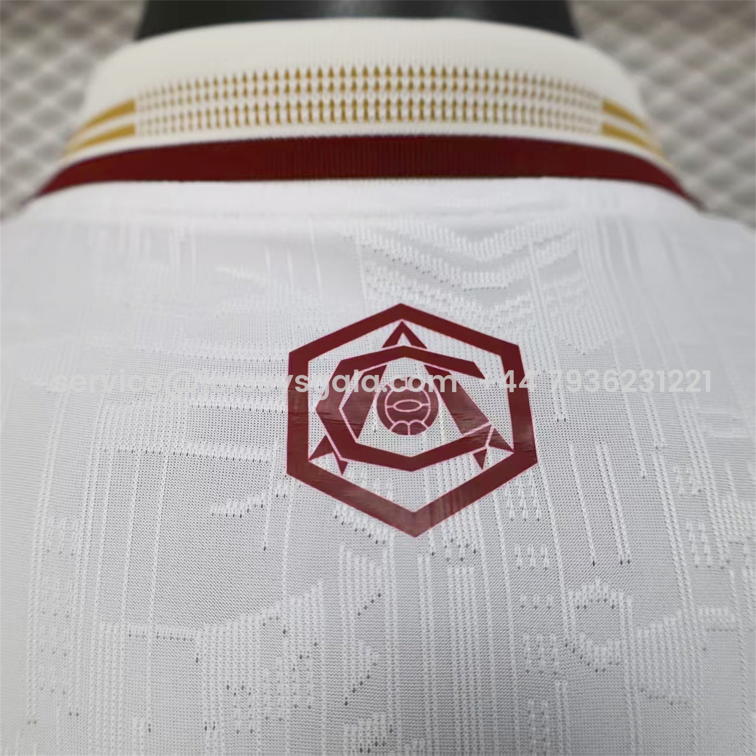 JerseysGala.com | Arsenal 25-26 Third White Jersey - Player Version -Customize Name, Number and Patch | Worldwide Shipping
