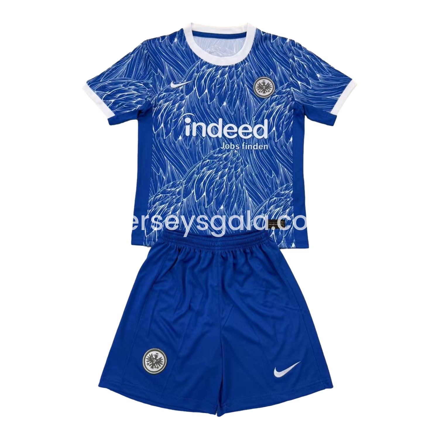 JerseysGala.com | Frankfurt 24-25 Blue Special Edition Men's Adult Jersey Set - Fans Version -Customize Name, Number and Patch | Worldwide Shipping