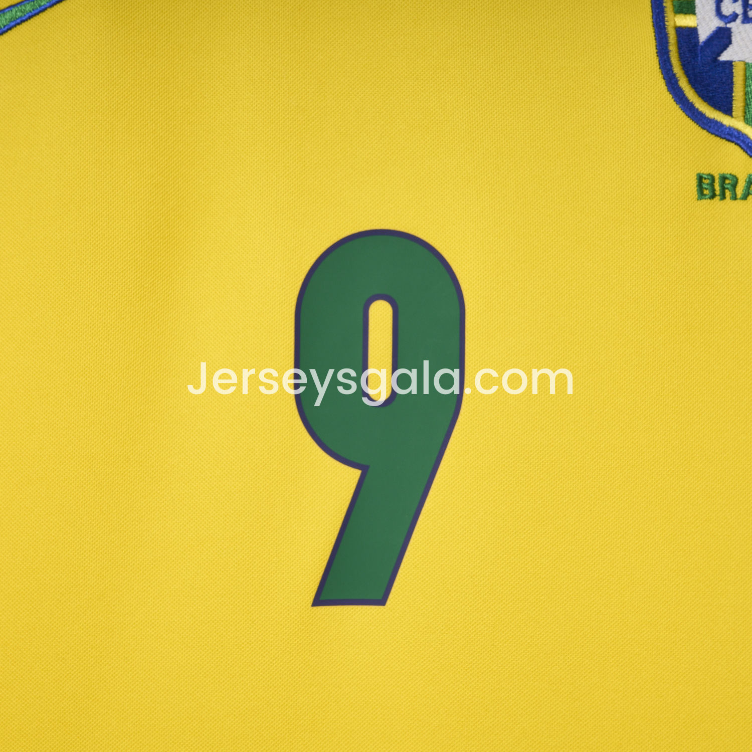 JerseysGala.com | Retro Brazil 1998 Home Jersey -Customize Name, Number and Patch | Worldwide Shipping
