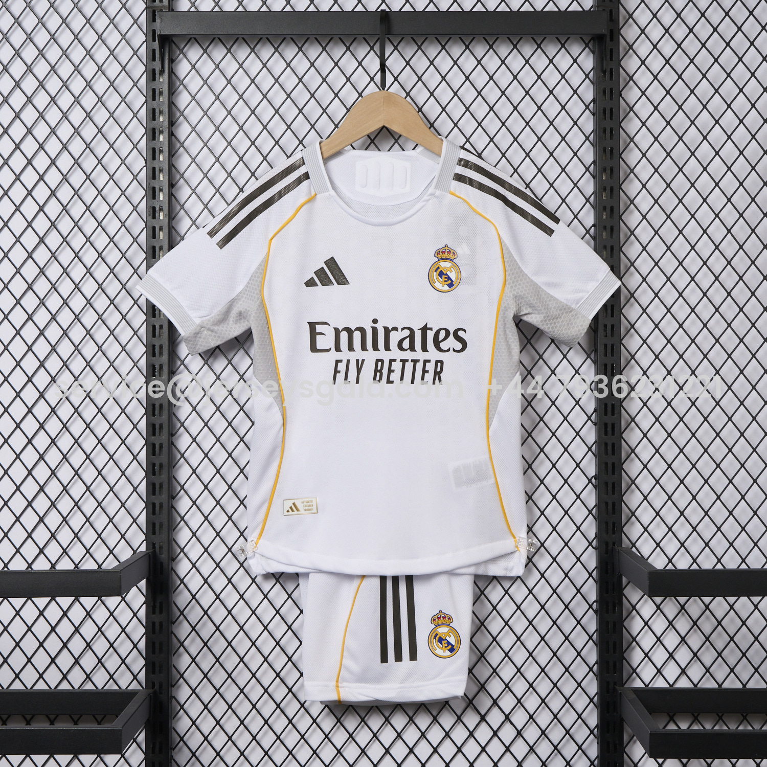 JerseysGala.com | Real Madrid 25-26 Home Modrić Limited Edition Kids Kit - Player Version -Customize Name, Number and Patch | Worldwide Shipping