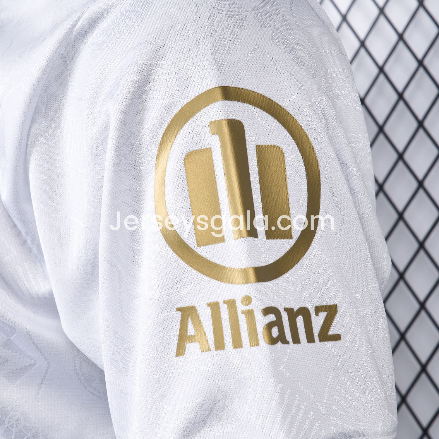 JerseysGala.com | Bayern Munich 2025 White 125th Anniversary Jersey - Player Version -Customize Name, Number and Patch | Worldwide Shipping