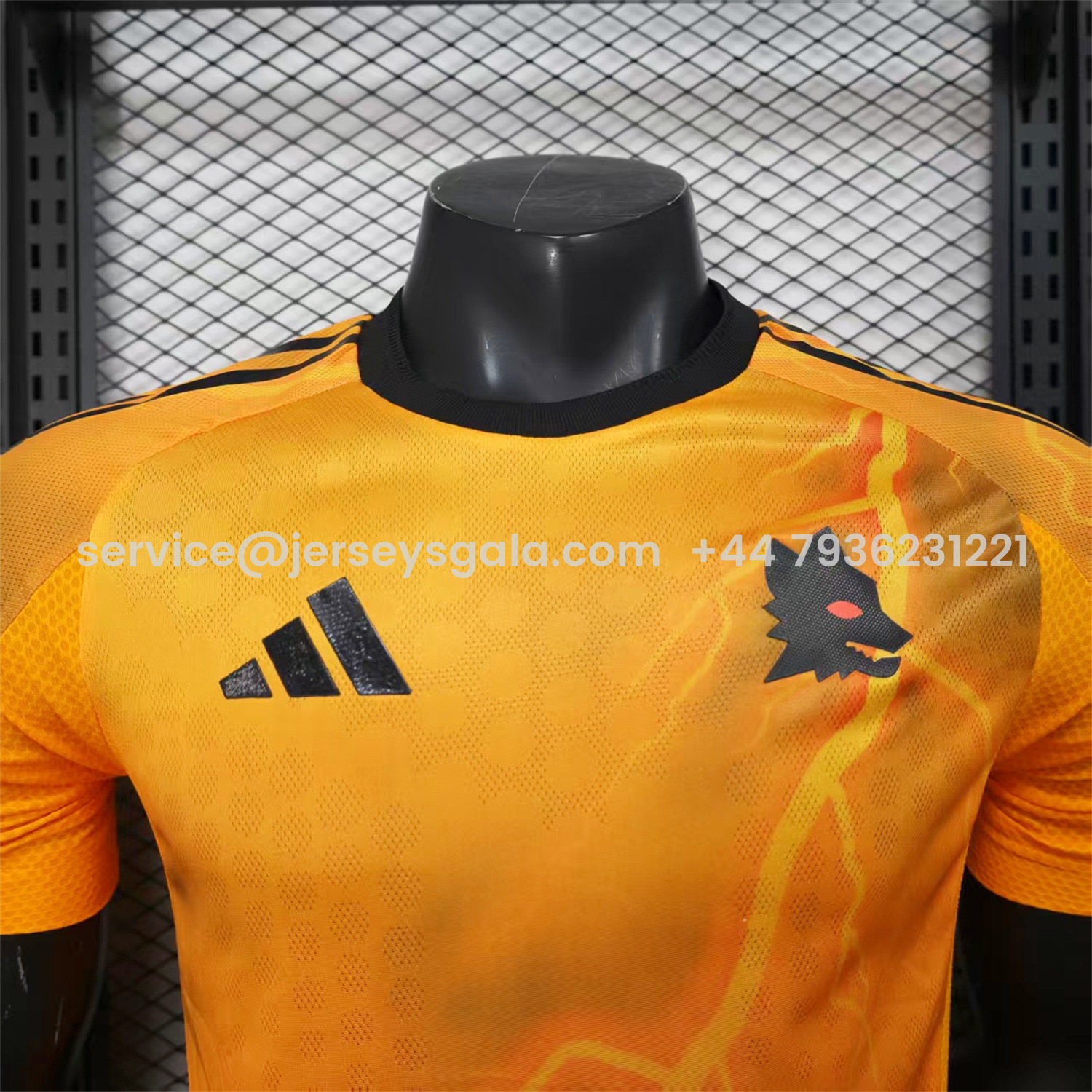 JerseysGala.com | AS Roma 25-26 Away Unsponsored Jersey - Player Version -Customize Name, Number and Patch | Worldwide Shipping