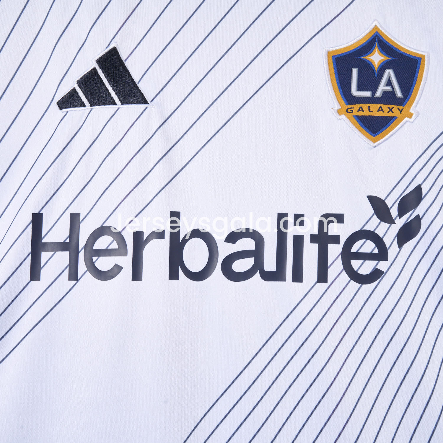 JerseysGala.com | LA Galaxy 2025 Home Jersey - Fans Version -Customize Name, Number and Patch | Worldwide Shipping