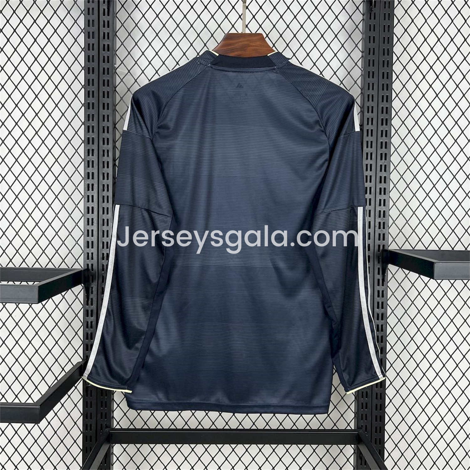 JerseysGala.com | Real Madrid 25-26 Away Long Sleeves Jersey - Fans Version -Customize Name, Number and Patch | Worldwide Shipping
