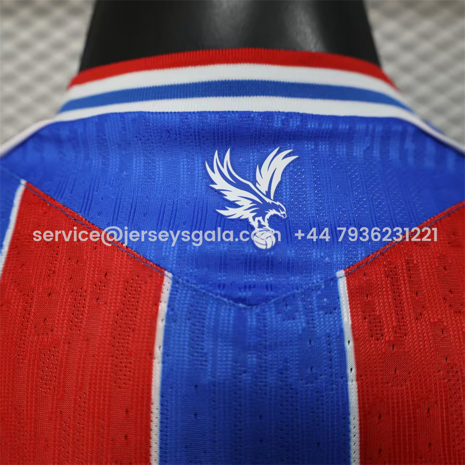 JerseysGala.com | Crystal Palace 25-26 Home Jersey - Player Version -Customize Name, Number and Patch | Worldwide Shipping